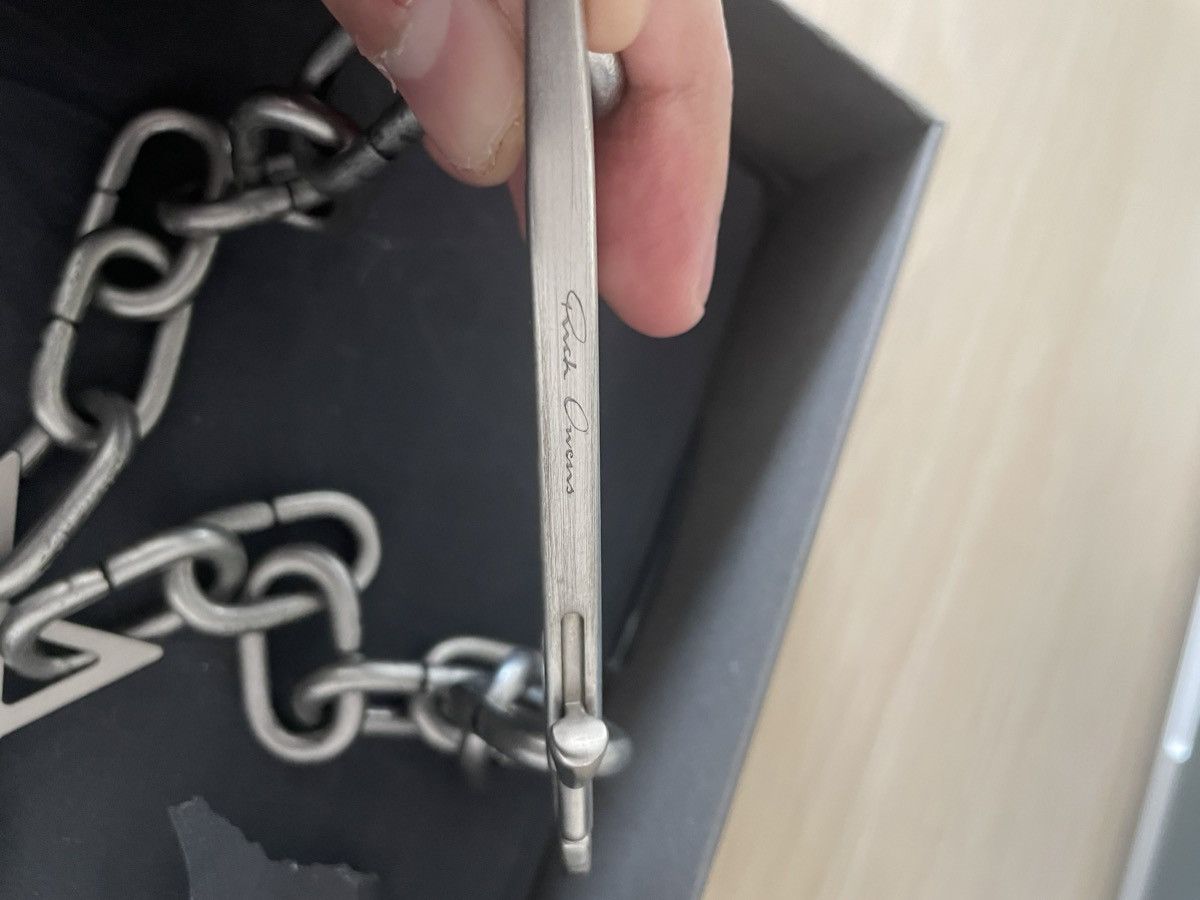 Rick Owens Rick Owens Pentagram choker | Grailed