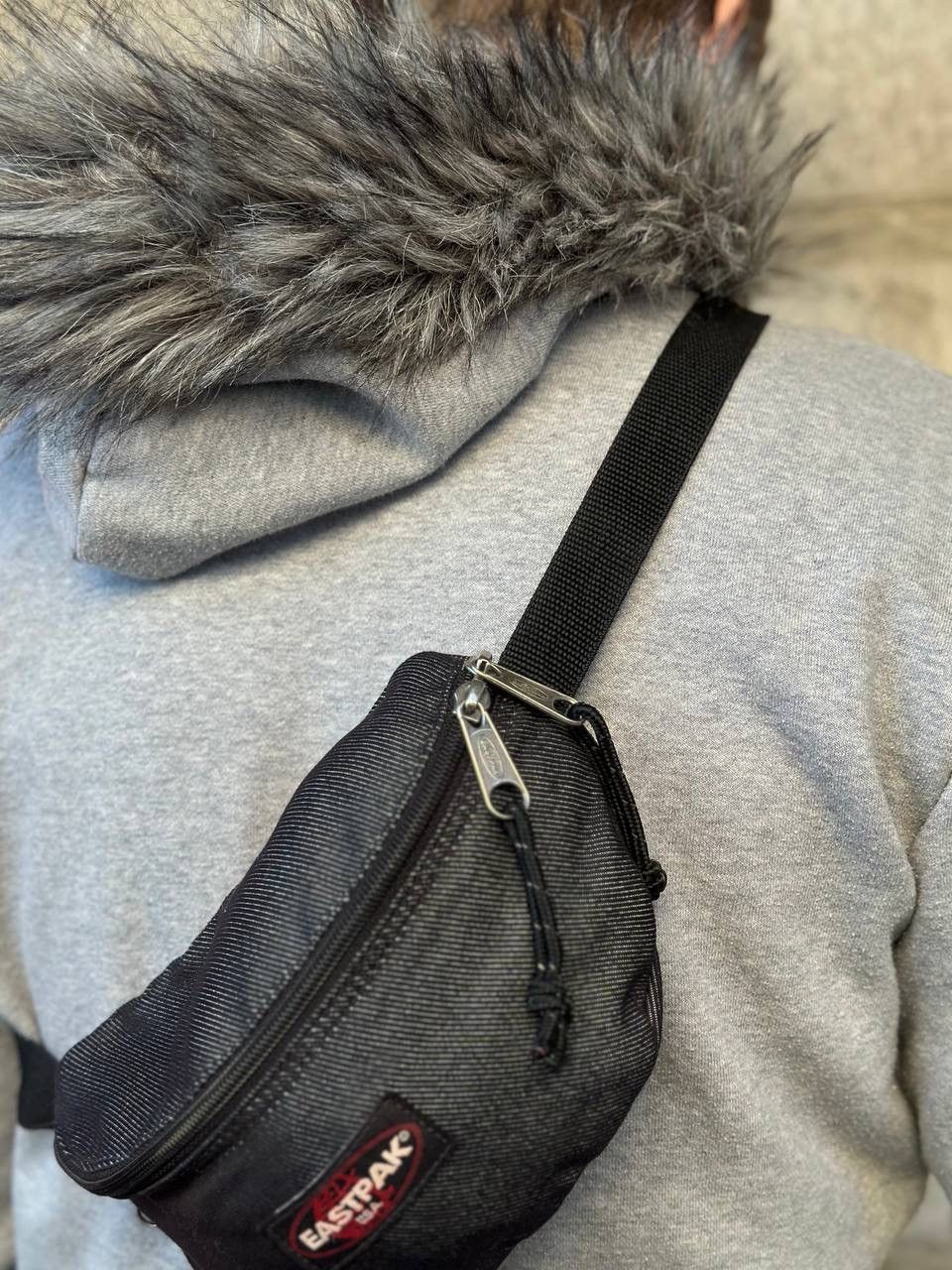 Eastpak Vintage Eastpak Backpack Grey Daypack Gorpcore Minimalist Size ONE SIZE - 3 Thumbnail