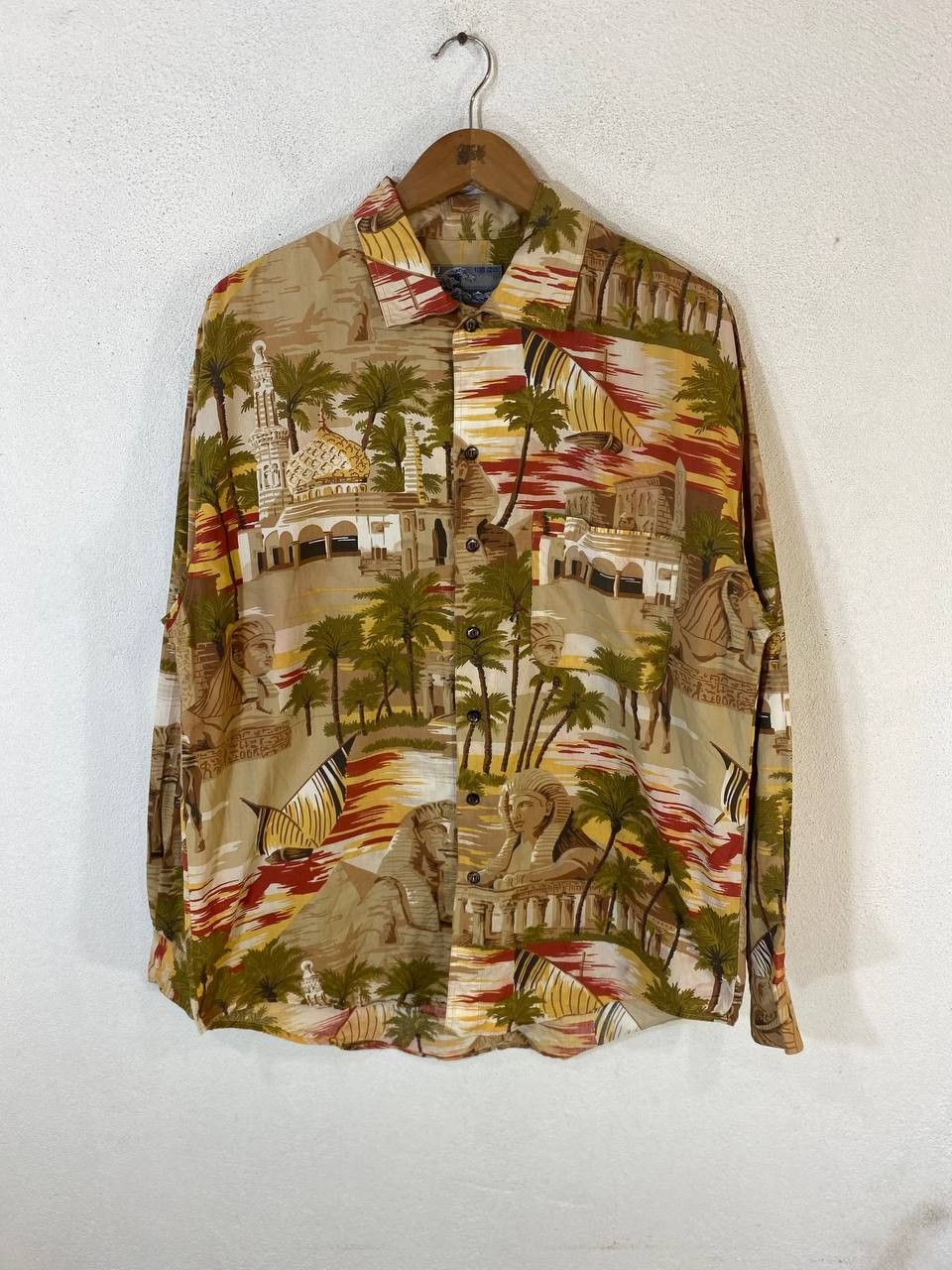 Japanese Brand kenzo jeans allover print shirt longsleeves very nice design Size US L / EU 52-54 / 3 - 1 Thumbnail