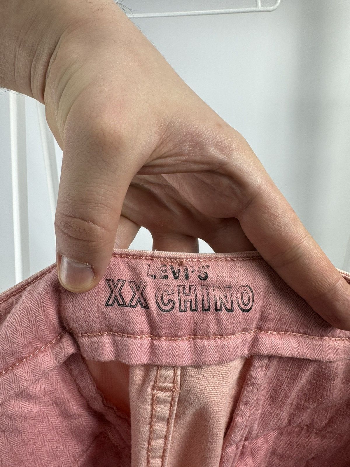 Levi's Rare Levis Pink Pants Size US 33 - 6 Thumbnail
