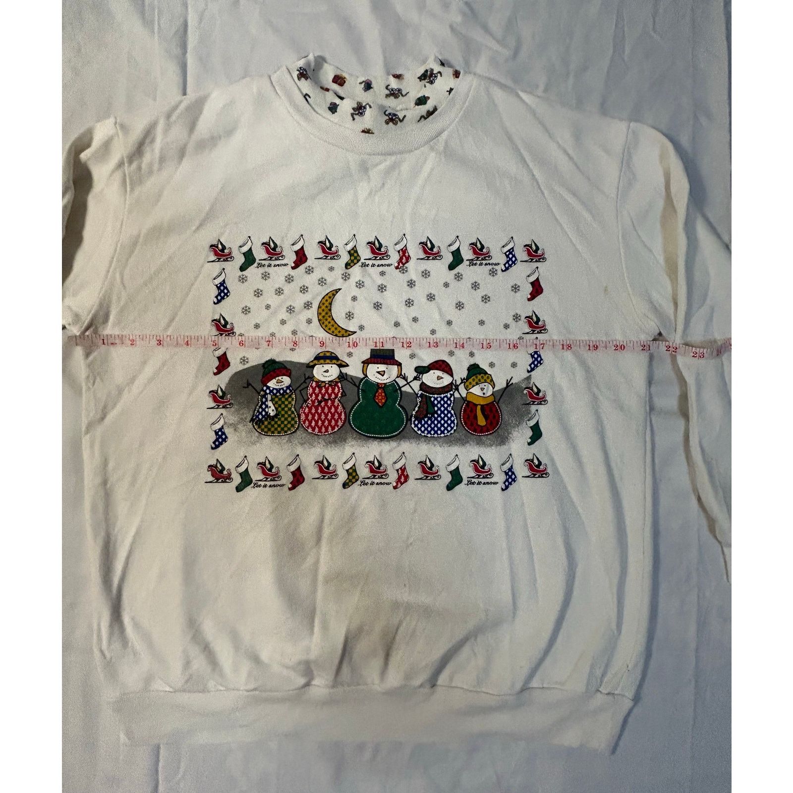 Other Vintage Act III Holiday Sweatshirt Festive Women’s Size M Size M / US 6-8 / IT 42-44 - 5 Thumbnail