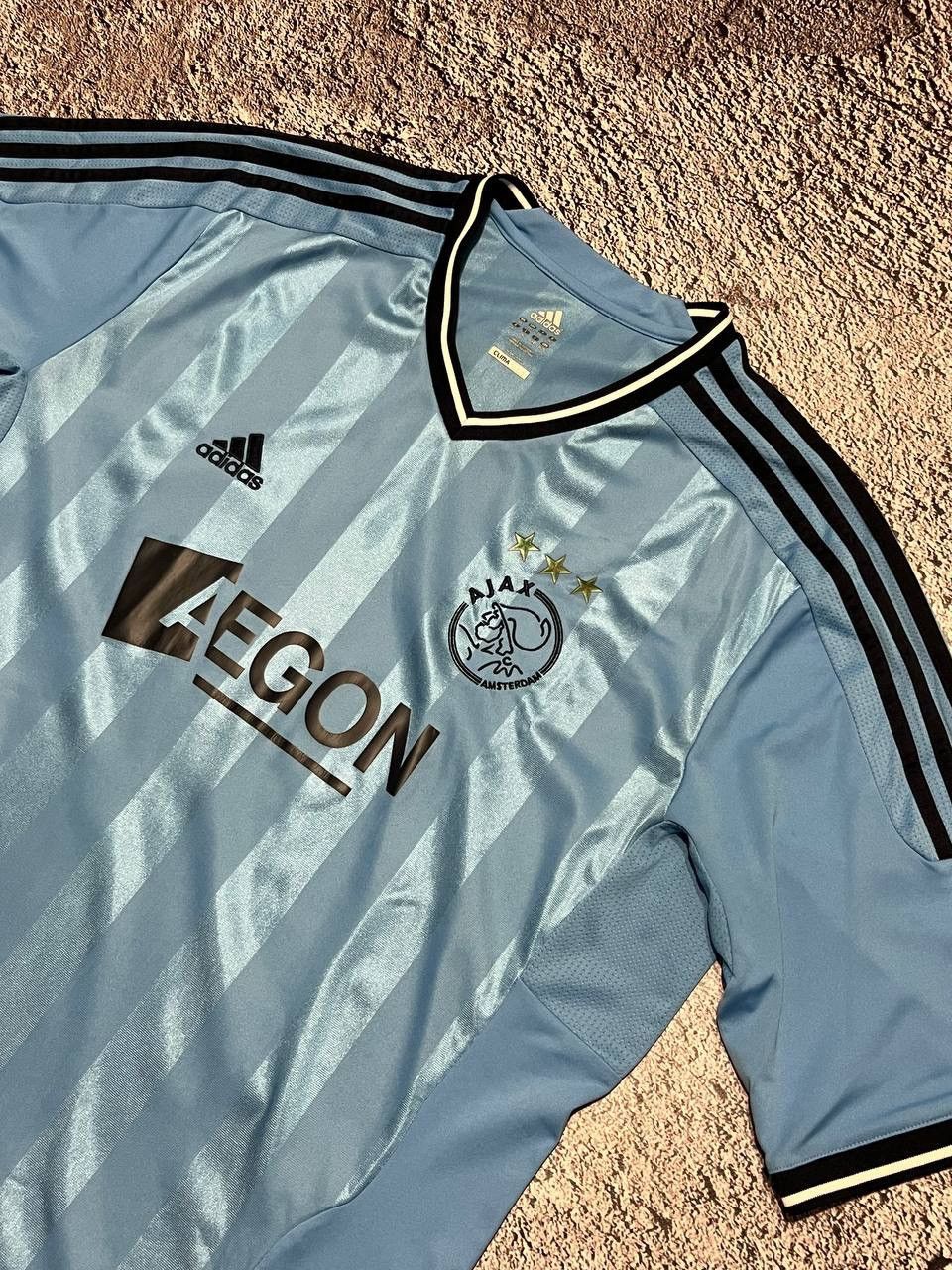 Vintage Ajax Amsterdam Jersey Mens Size XL Blue Adidas Netherland Size US XL / EU 56 / 4 - 6 Thumbnail