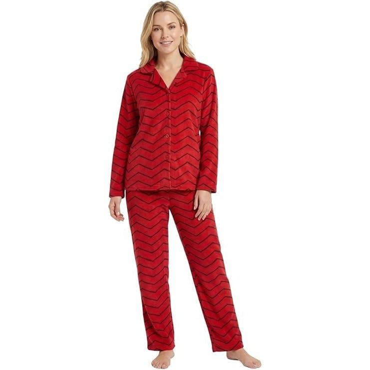 Other Noble Mount Pajamas Women Size Medium Microfleece Pockets Size ONE SIZE - 9 Thumbnail