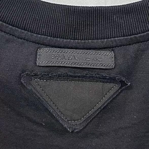 Prada PRADA Frankenstein Triangle Logo Short Tee S Size US S / EU 44-46 / 1 - 4 Thumbnail