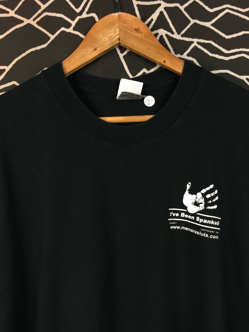 Vintage Vtg I've Been Spanked Men Are Sluts World Tour Novelty Tee Size US XL / EU 56 / 4 - 7 Thumbnail