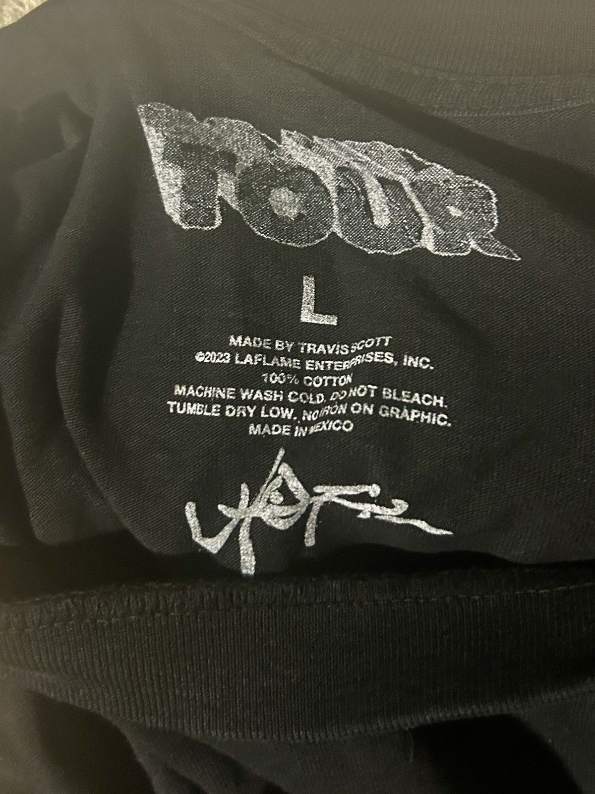 Travis Scott Travis Scott Utopia Tee Size US L / EU 52-54 / 3 - 3 Thumbnail