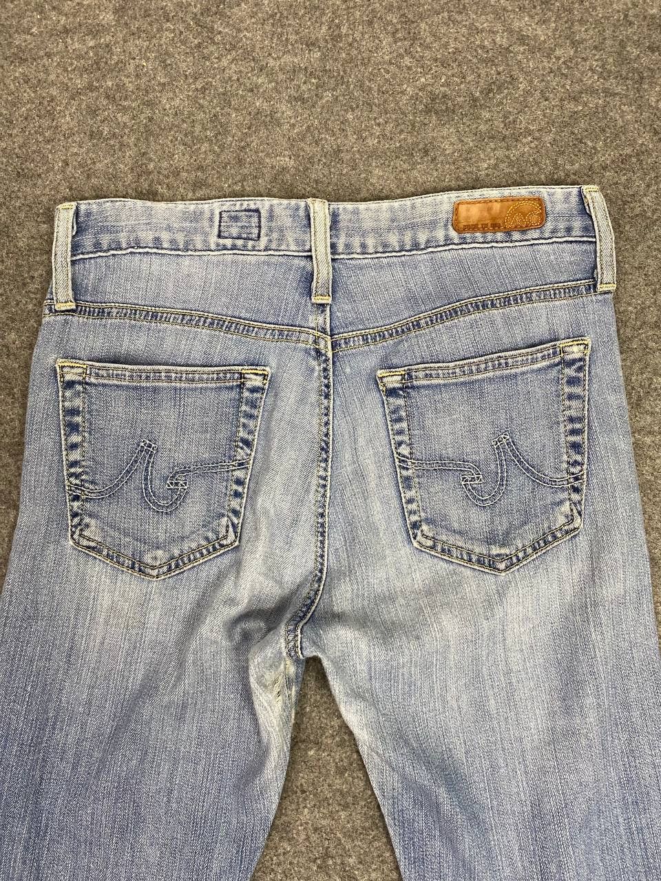 AG Adriano Goldschmied adriano goldschmeid bell bottom flare denim Size 30" / US 8 / IT 44 - 4 Thumbnail