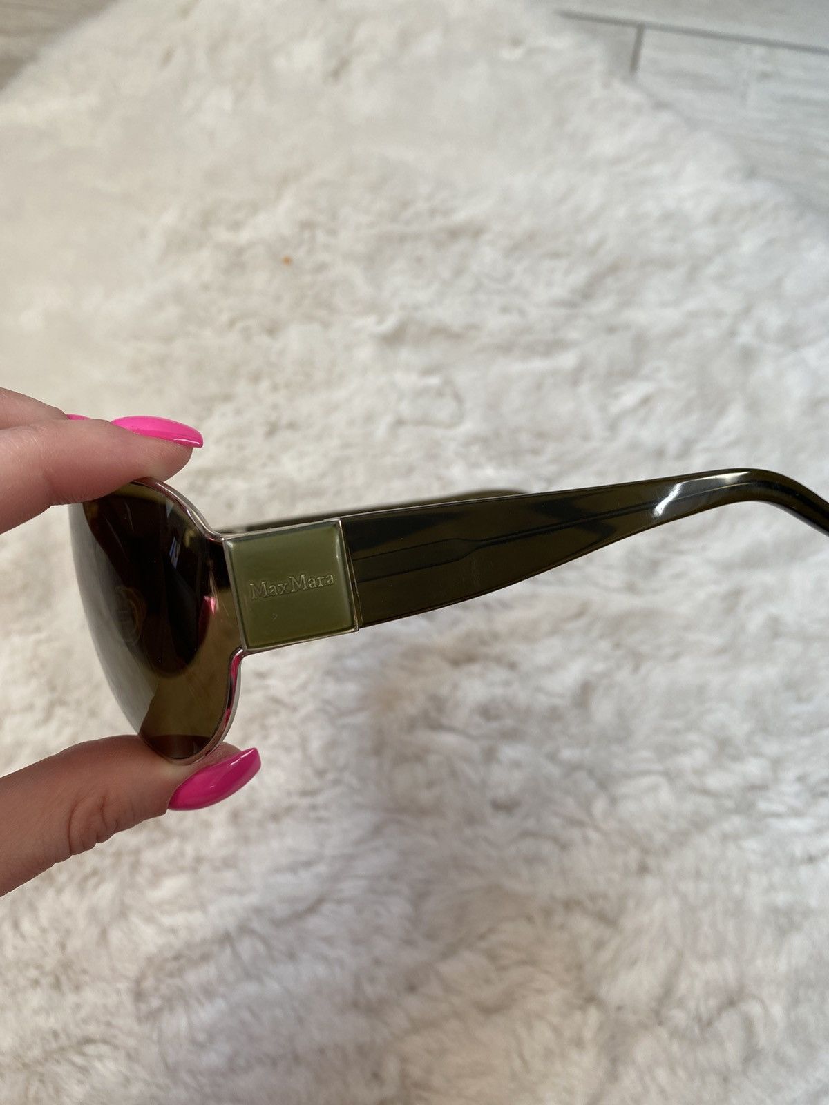 Max Mara Max Mara sunglasess beige Size ONE SIZE - 3 Thumbnail