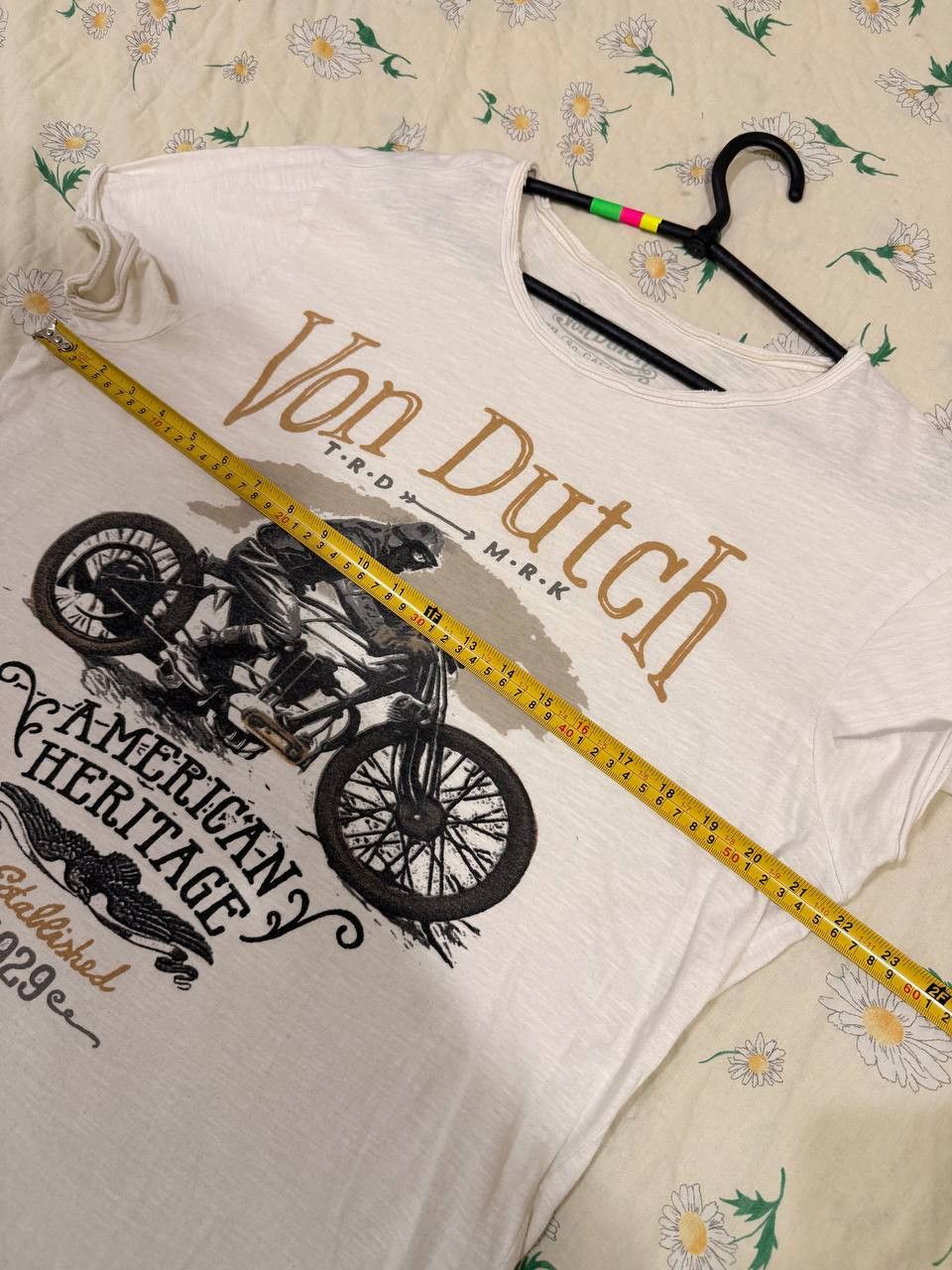 Von Dutch Von Dutch Motorcycle T-Shirt Long Sleeve Size US L / EU 52-54 / 3 - 4 Thumbnail