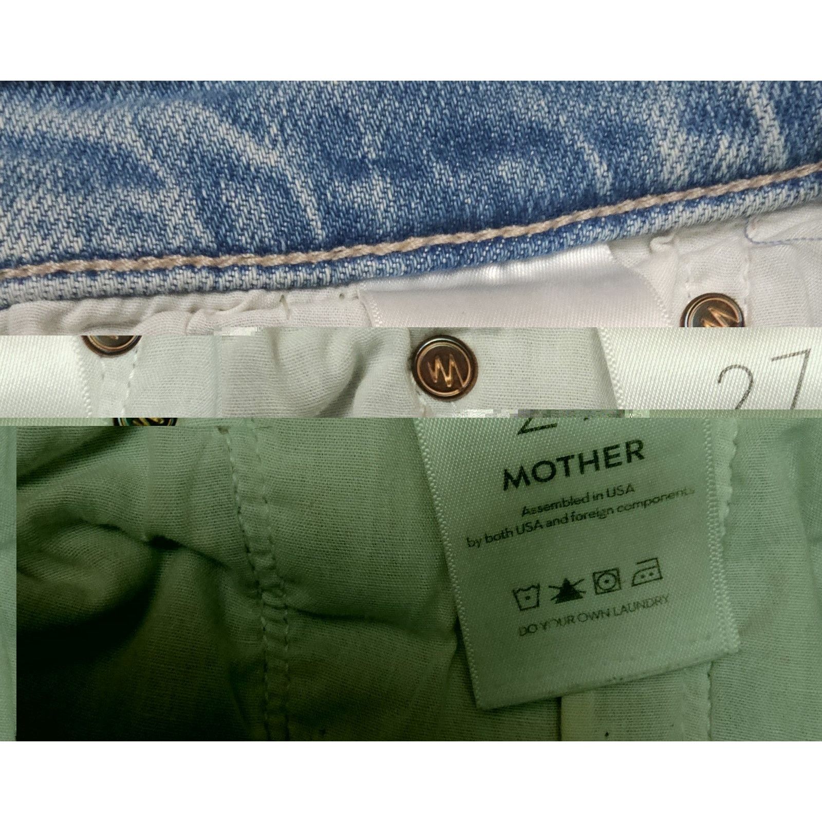 MOTHER Mother the Scrapper Ankle Jeans Camera Obscura Size 27 Size 27" / US 4 / IT 40 - 10 Thumbnail
