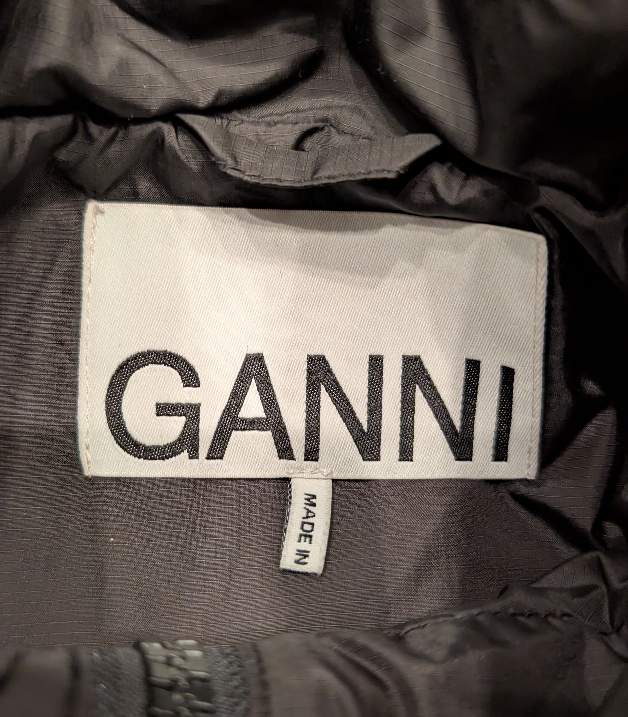 Ganni Ganni Tech Checked Wool Jacket Removable Quilted Hem EU 38 Size M / US 6-8 / IT 42-44 - 3 Thumbnail