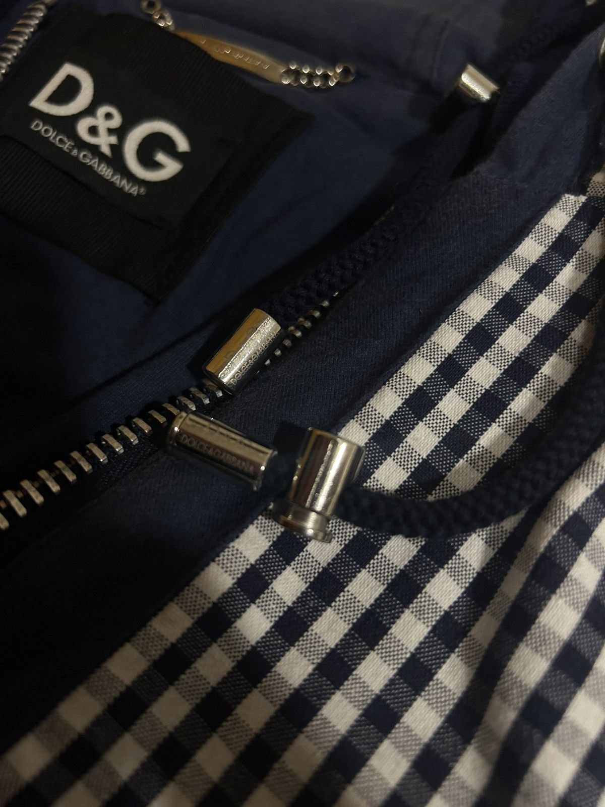 Dolce & Gabbana D&G Dolce & Gabbana Archive Hybrid Gingham Layered Jacket Size US S / EU 44-46 / 1 - 4 Thumbnail