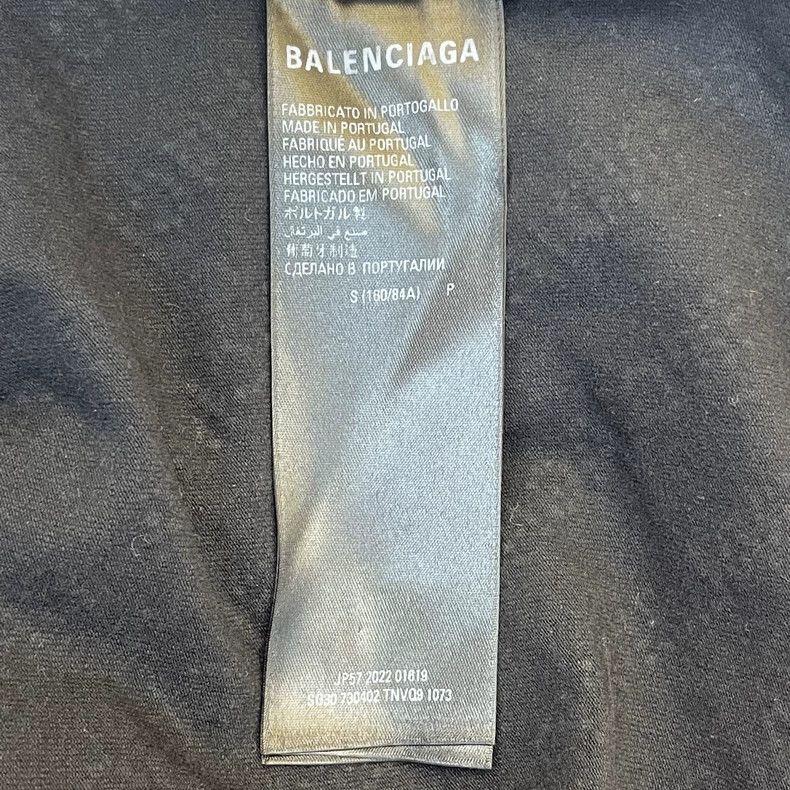 Balenciaga Balenciaga Logo Letter Sequin Casual Long Sleeve T-Shirt Size S / US 4 / IT 40 - 7 Thumbnail