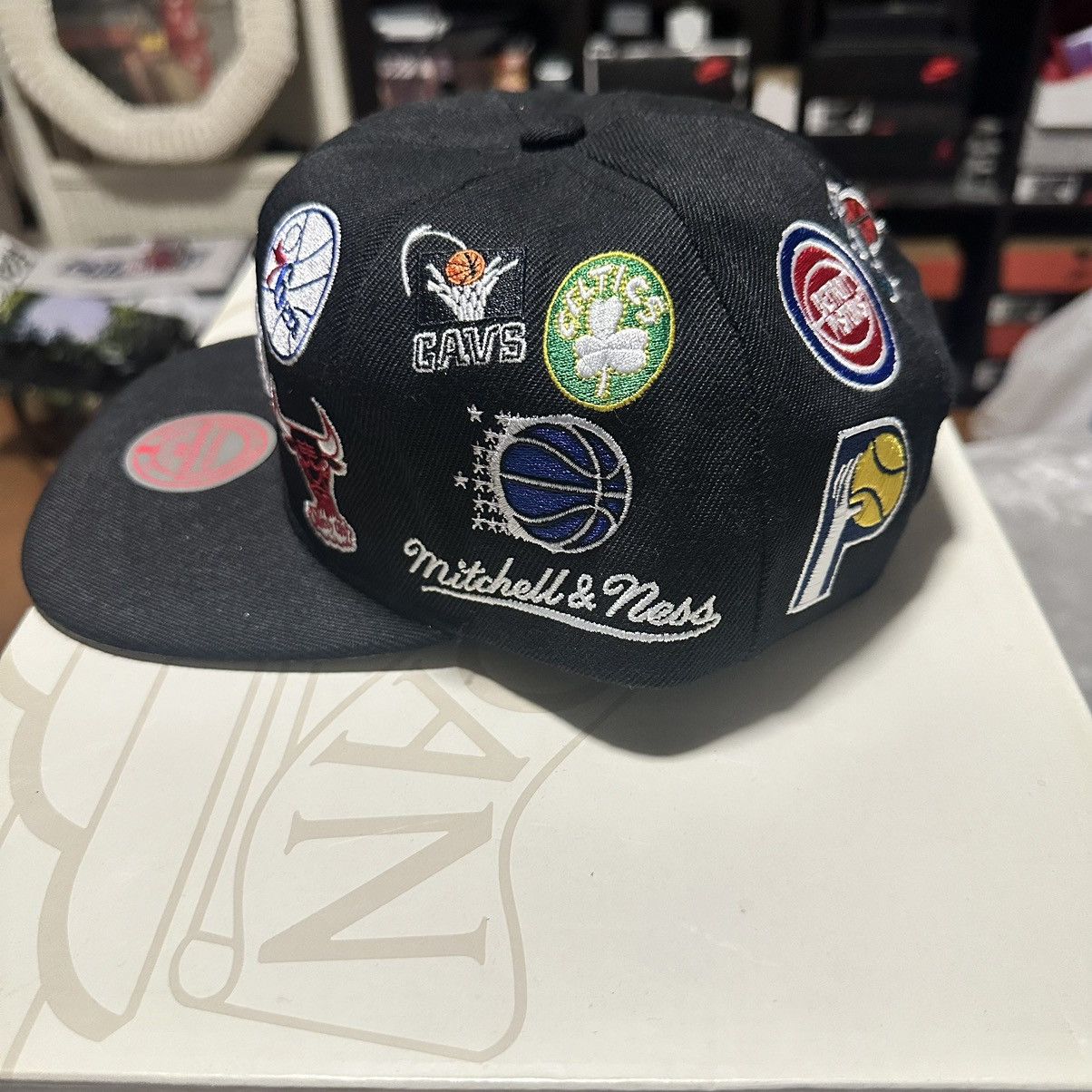 Mitchell & Ness NBA East All Over Conference Deadstock Fit SnapBack Size ONE SIZE - 4 Thumbnail