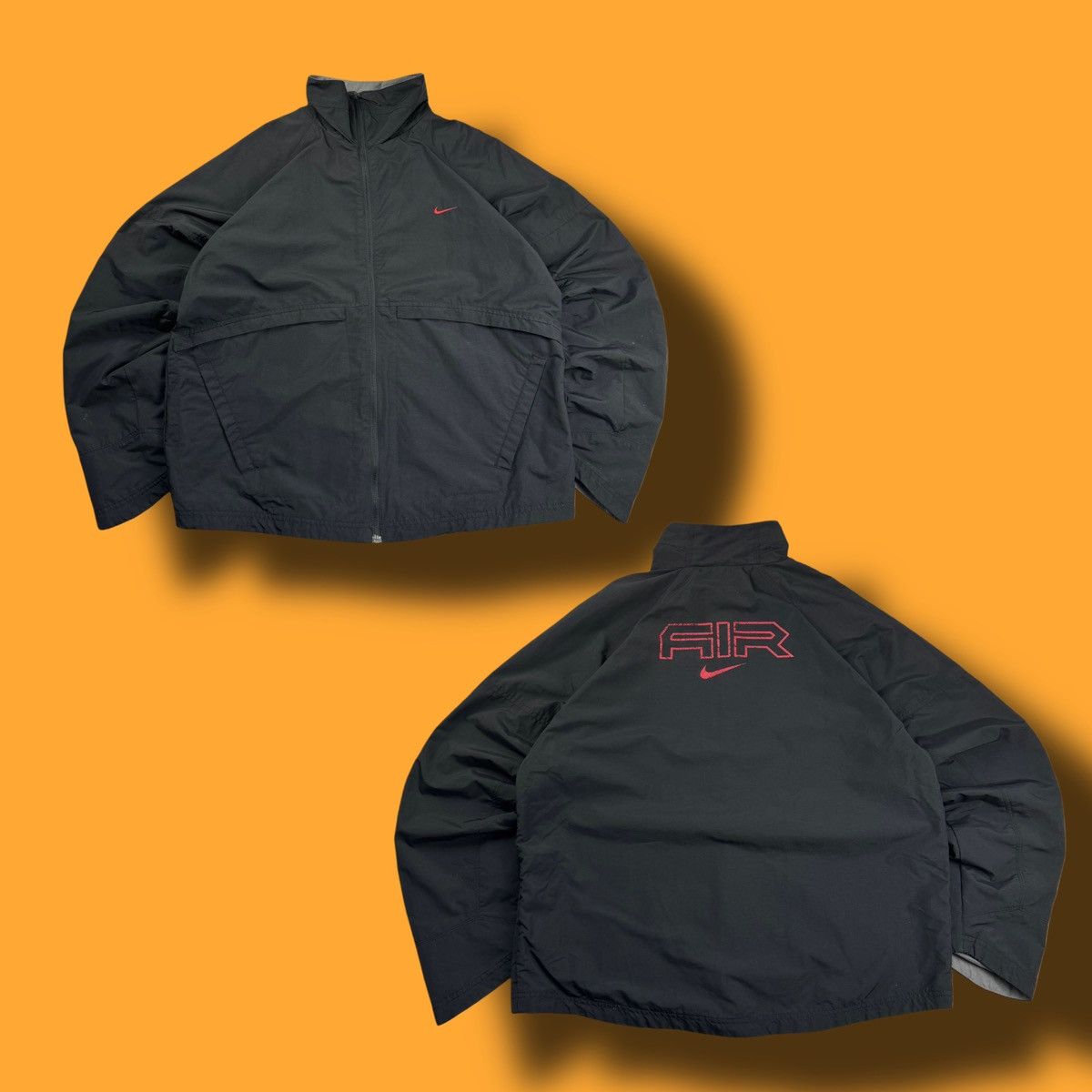 Nike × Nike ACG NIKE AIR VINTAGE BASIC LOGO OVERSIZE NYLON LIGHT JACKET Size US M / EU 48-50 / 2 - 1 Thumbnail