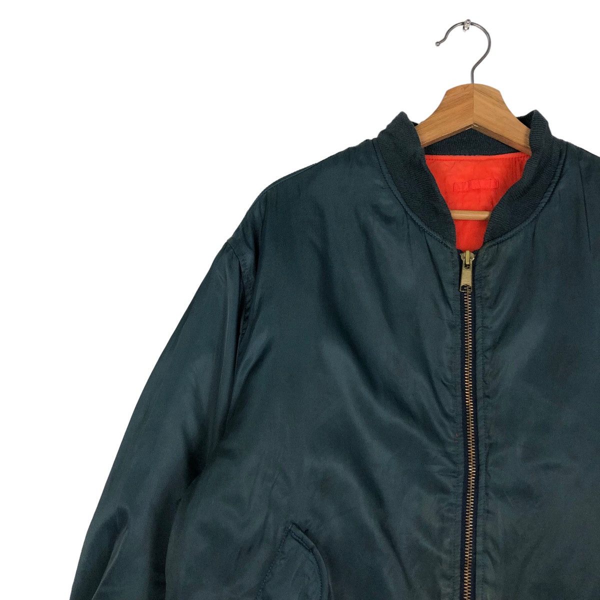 Japanese Brand 🔥Vintage Fly Bomber Jacket Riot Riot Uniqlo Japan Made Size US L / EU 52-54 / 3 - 7 Thumbnail
