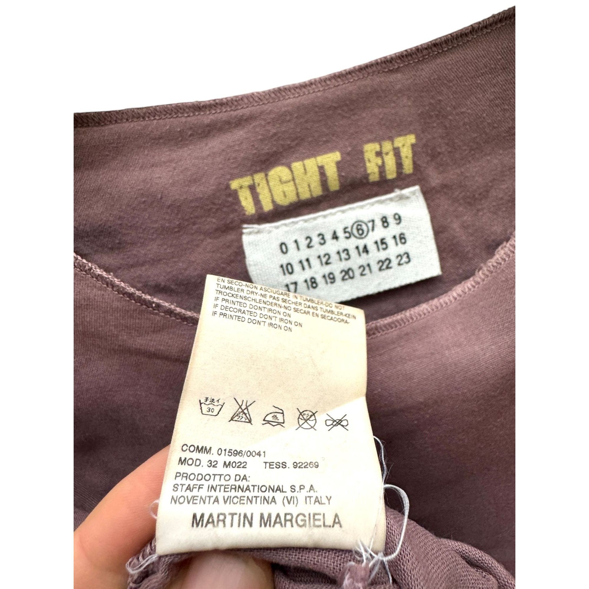 Maison Margiela SS 2004 Eggplant Longsleeves Size M / US 6-8 / IT 42-44 - 4 Thumbnail