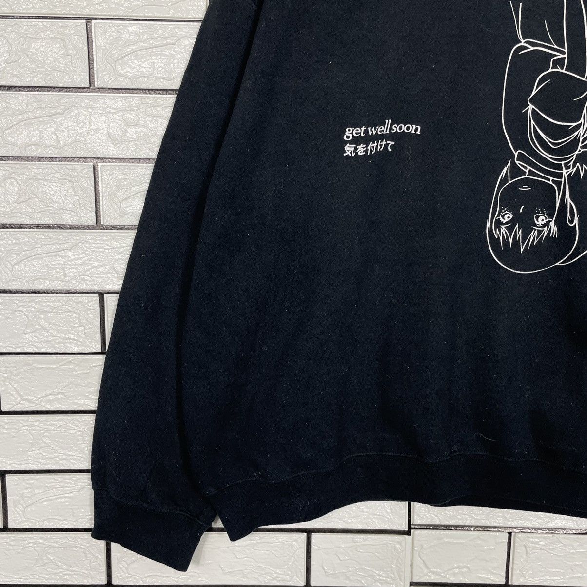 Japanese Brand Get Well Soon Crewneck Sweatshirt Size US XXL / EU 58 / 5 - 3 Thumbnail