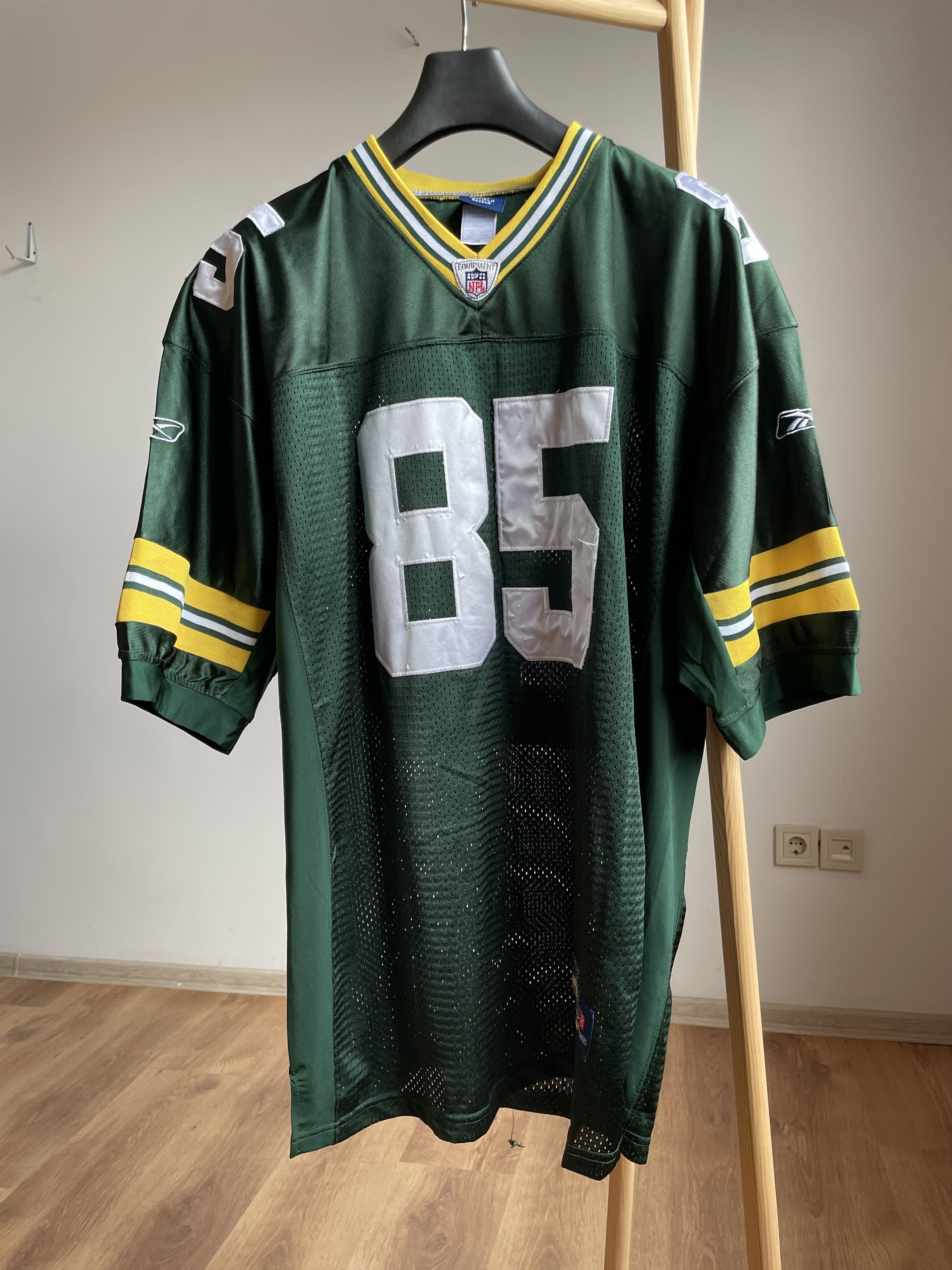 NFL Green Bay Packers Reebok NFL Greg Jennings Jersey Size 56 Size US XL / EU 56 / 4 - 1 Thumbnail