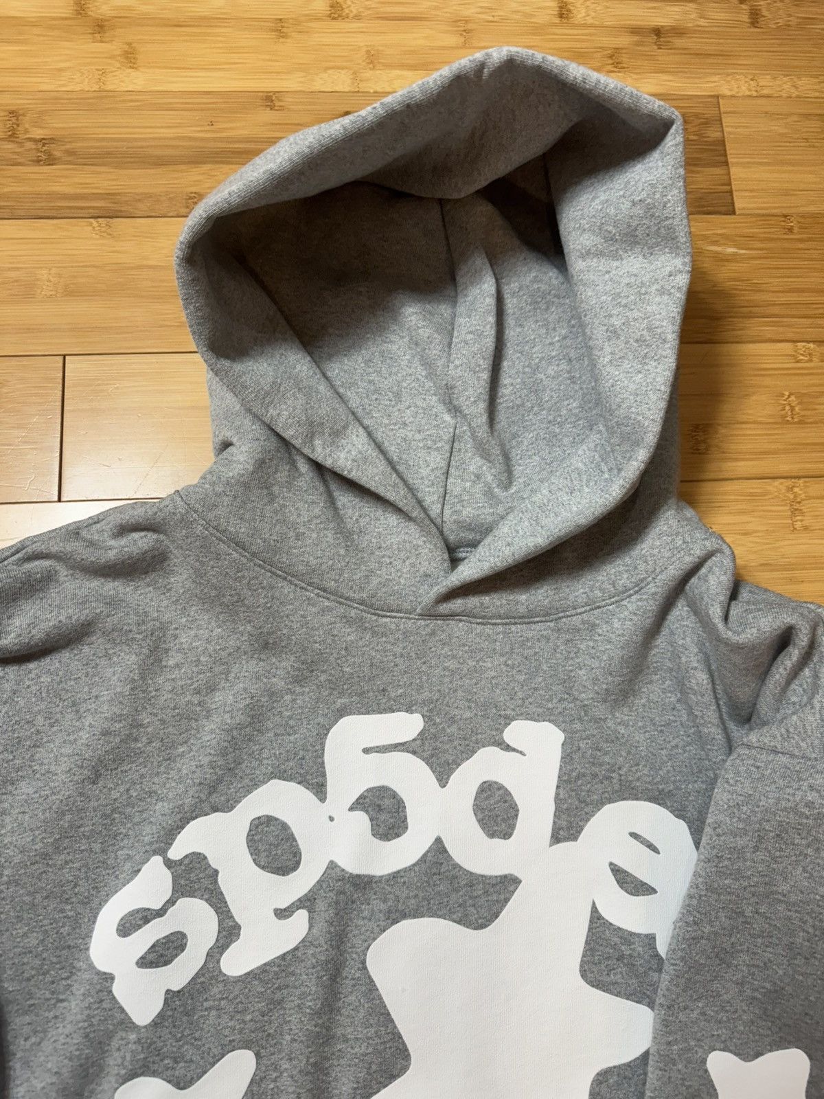 Sp5der Sp5der Beluga Hoodie “Dark Heather Grey” Size XXL Size US XXL / EU 58 / 5 - 4 Thumbnail
