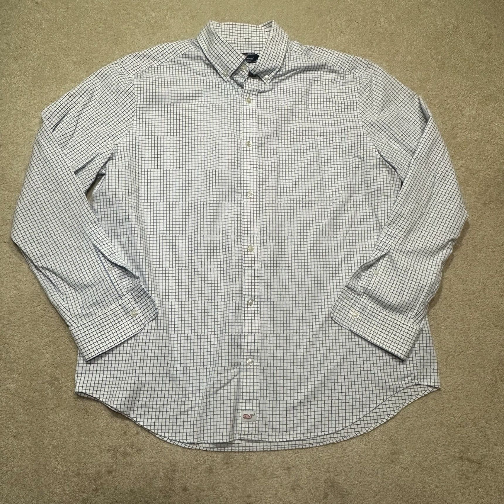 Vineyard Vines Vineyard Vines Murray Shirt Button-Up Shirt Men XL Blue White Check Murray Shirt Size US XL / EU 56 / 4 - 2 Thumbnail