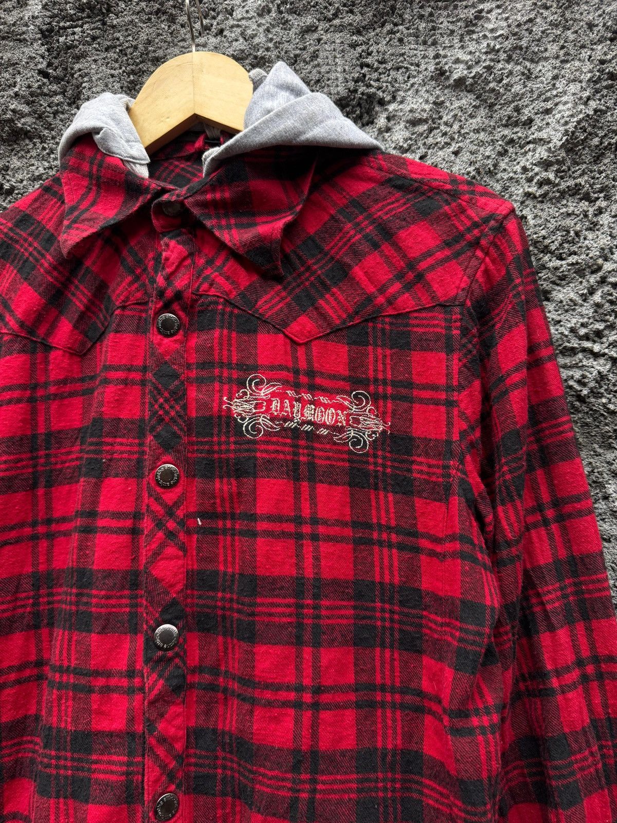 Hysteric Glamour Y2k skull ifsixwasnine flannel hoodie Size US M / EU 48-50 / 2 - 4 Thumbnail