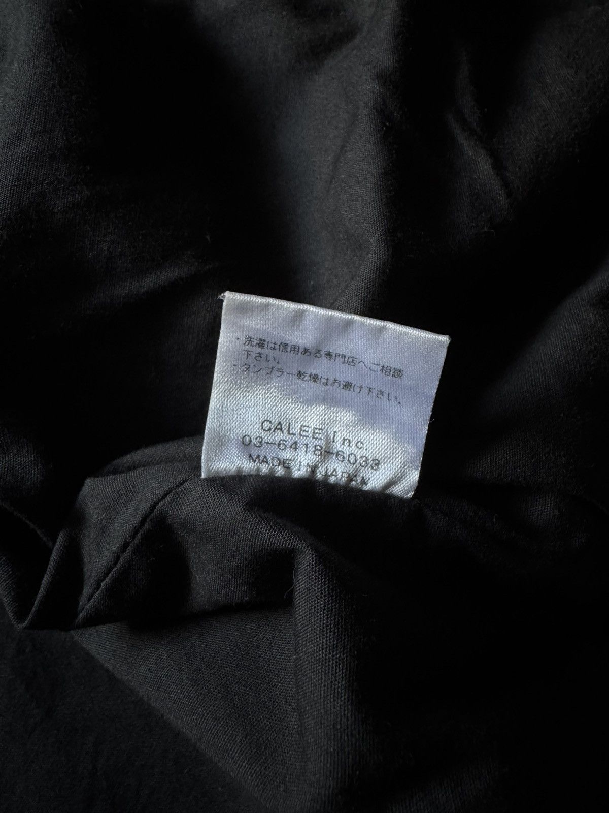 Japanese Brand The Calee Tokyo Auto Service Black Work Jacket Size US M / EU 48-50 / 2 - 9 Thumbnail