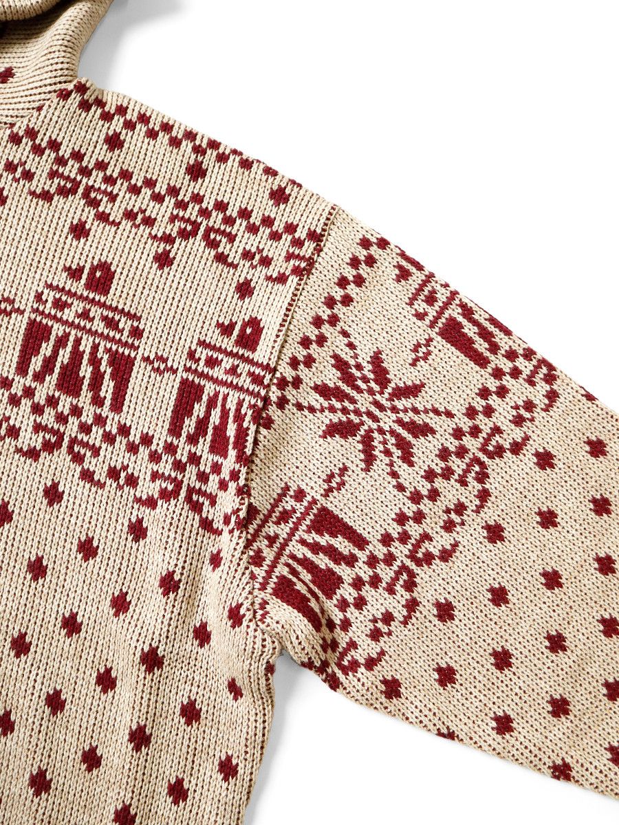 Kapital Kapital 5G Jacquard Knit Hoodie sweater Santo Domingo Size US L / EU 52-54 / 3 - 6 Thumbnail