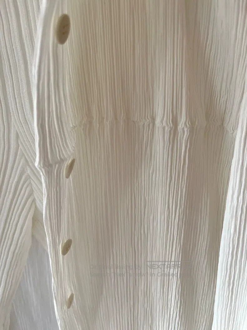 Issey Miyake Issey Miyake Vintage Toothpick-Pattern Top Coat Size L / US 10 / IT 46 - 8 Thumbnail