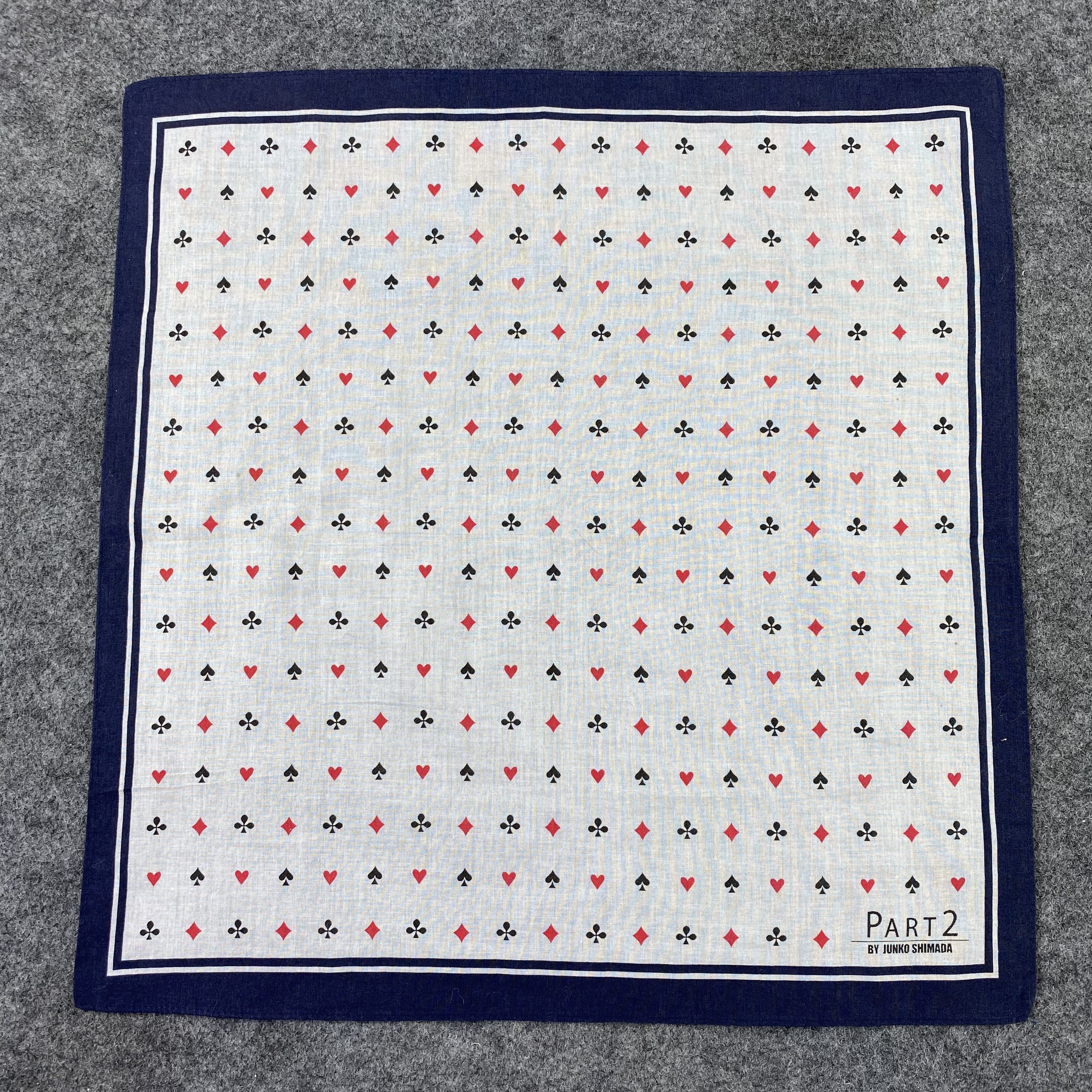 Japanese Brand Part 2 By Junko Shimada Handkerchief / Neckerchief - B532 Size ONE SIZE - 3 Thumbnail