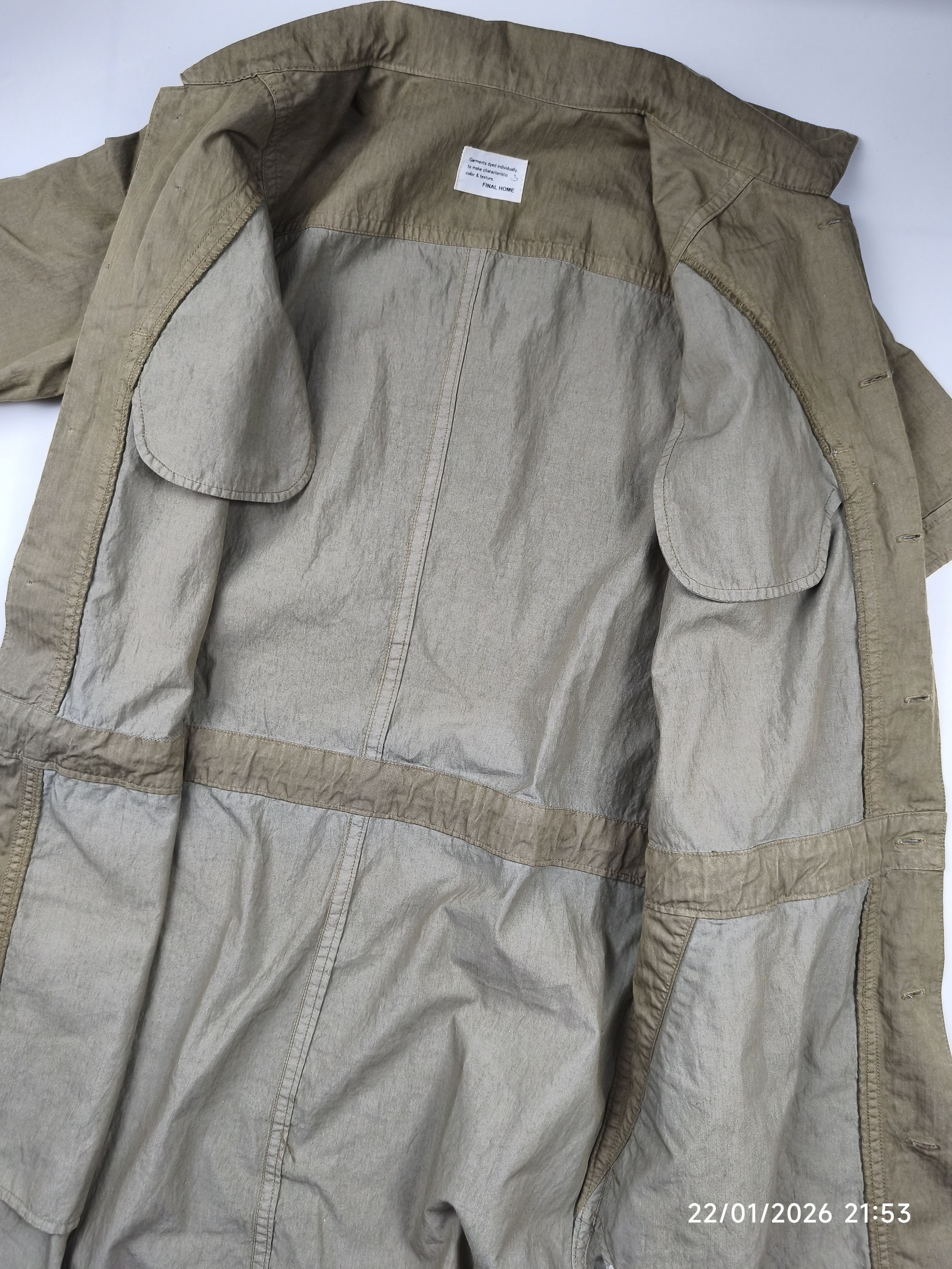 Final Home Final home garment dyed safari dress Size XS / US 0-2 / IT 36-38 - 12 Thumbnail