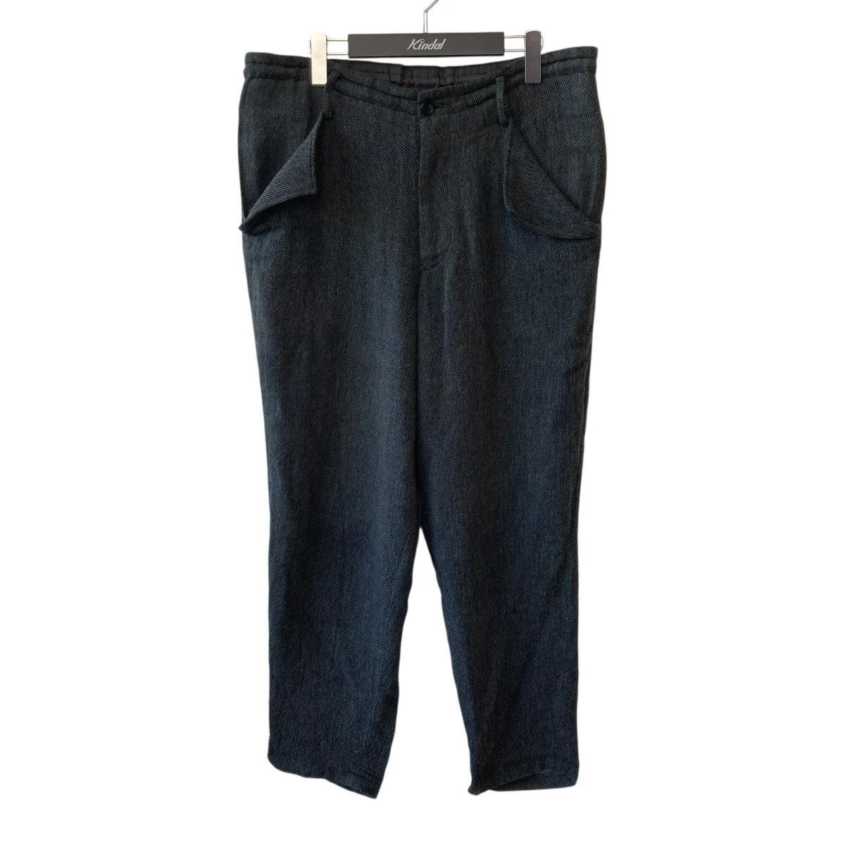 Yohji Yamamoto Yohji Yamamoto pour homme// Side Flush Pocket Pants Size US 33 - 1 Thumbnail