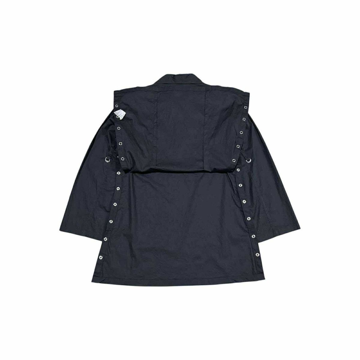 If Six Was Nine 🔥Japanese Y2K Otto Sumisho Hem Slit Snap Button Shirt Goth Size US M / EU 48-50 / 2 - 11 Thumbnail