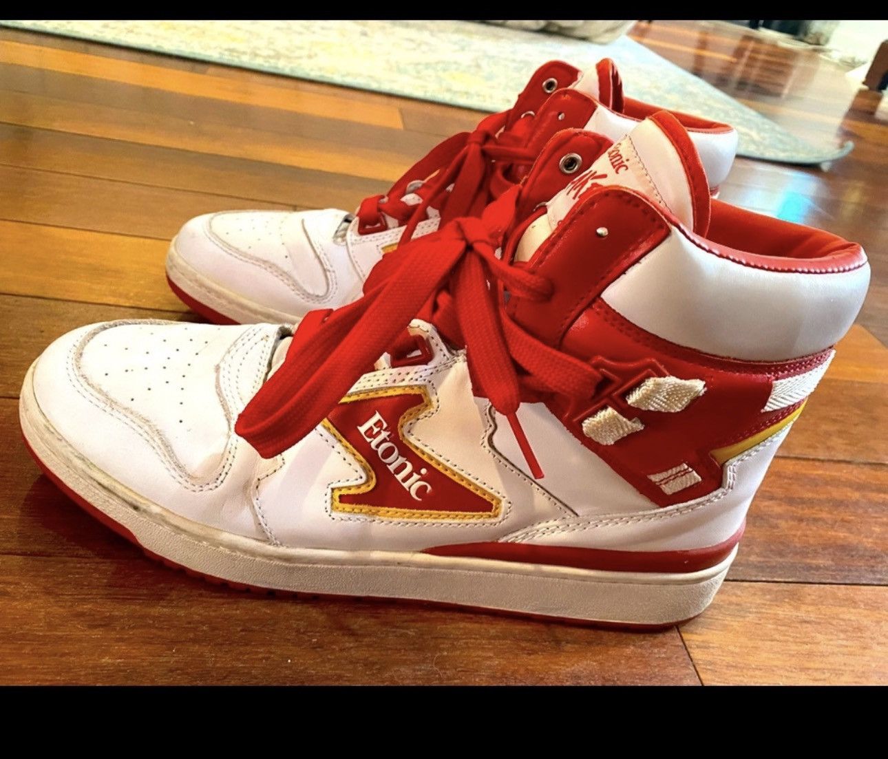 Etonic Vintage Etonic Hakeem Olajuwon Shoes Sz 9.5 Rare Retro Size US 9.5 / EU 42-43 - 1 Thumbnail