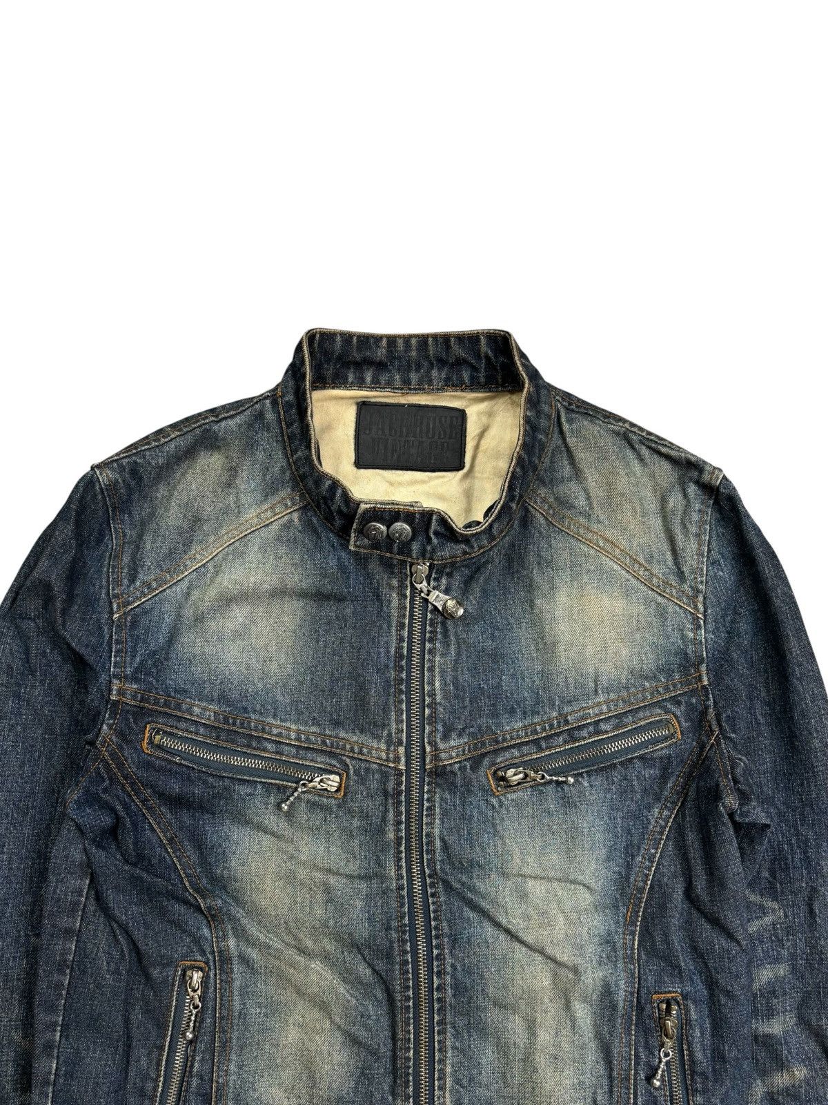 JACKROSE 2011 Archive Jackrose x Rolling Stone - Rider Denim Jacket Size US M / EU 48-50 / 2 - 3 Thumbnail