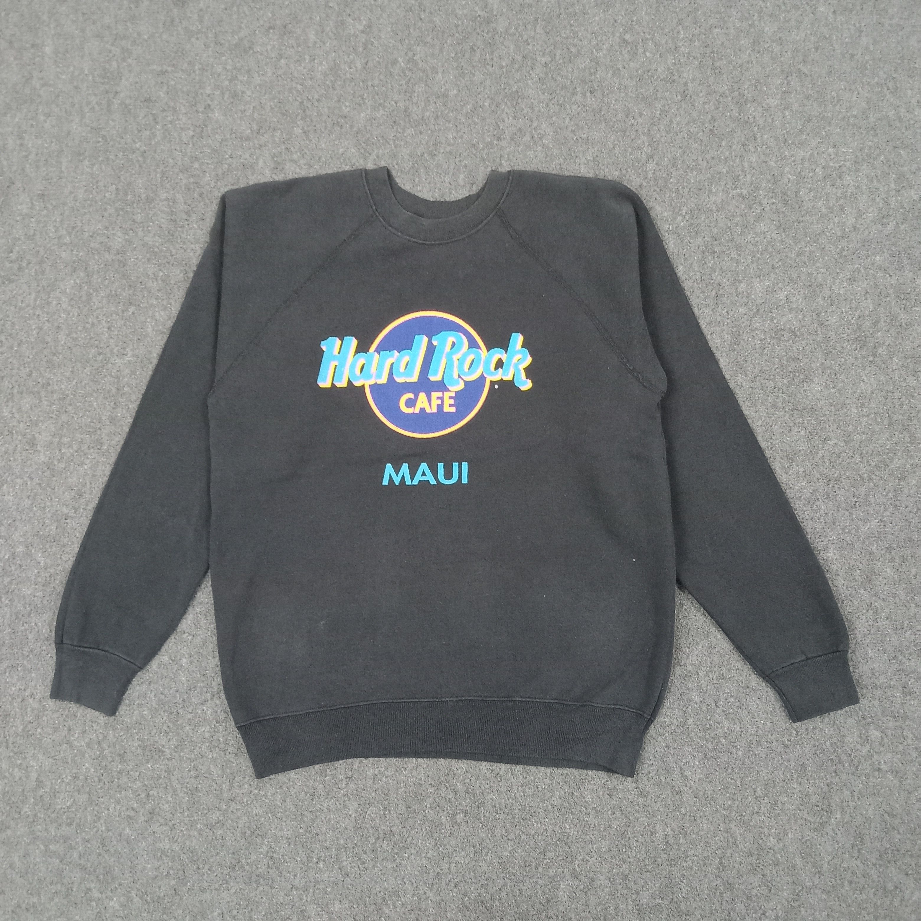 Hard Rock Cafe × Vintage Vintage 90's Hard Rock Cafe Maui Sweatshirt C232N2 Size US S / EU 44-46 / 1 - 1 Thumbnail
