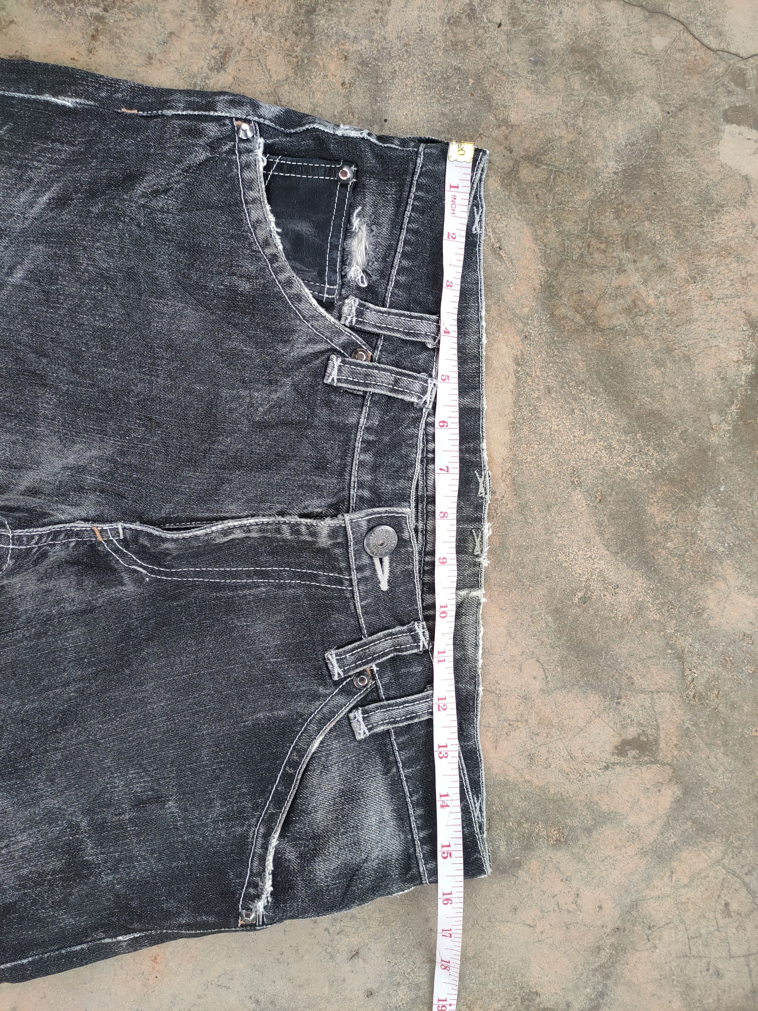 Japanese Brand W31 VINTAGE JAPANESE FADED BLACK JEANS DENIM PANTS Size US 31 - 7 Thumbnail