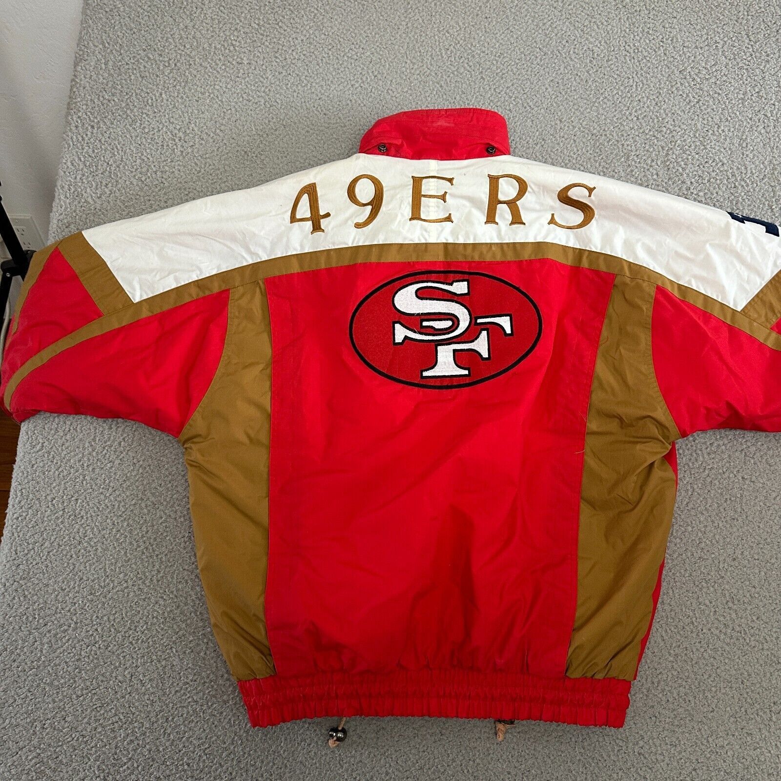 Nutmeg Vintage NFL Nutmeg San Francisco 49ers Puffer Jacket Size US XL / EU 56 / 4 - 3 Thumbnail