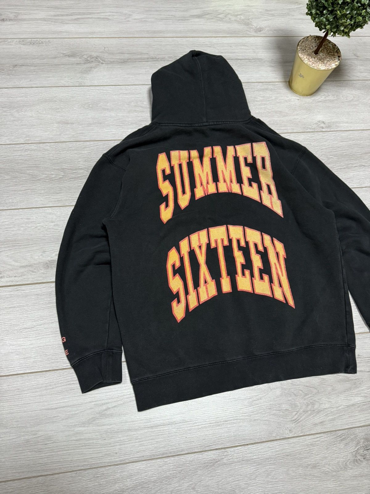 Revenge Revenge independent distressed summer sixteen hoodie faded Size US L / EU 52-54 / 3 - 8 Thumbnail