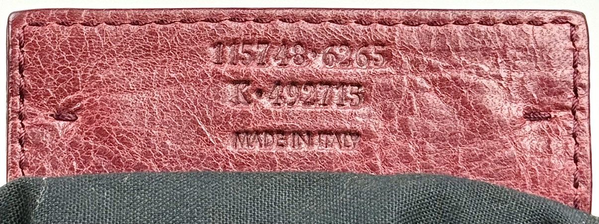 Balenciaga Balenciaga - Ghesquière - SS/00 - Cherry - Moto Cross - City Size ONE SIZE - 23 Thumbnail