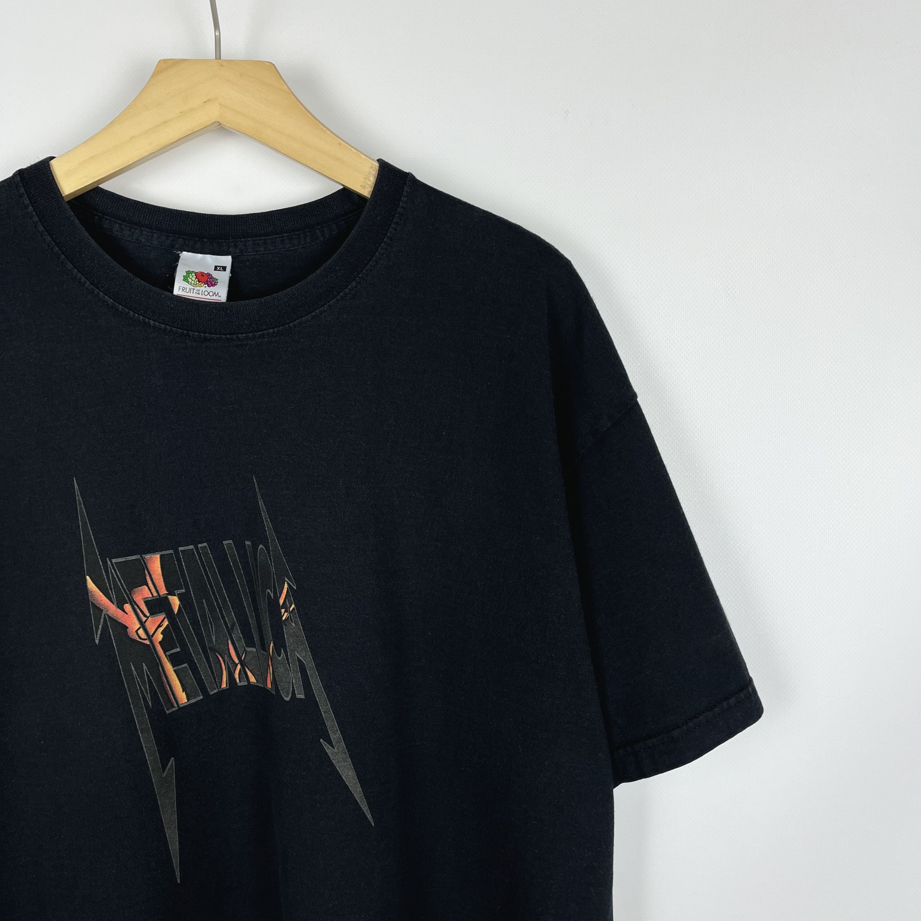 Band Tees Vintage Metallica Fireman Rare Rock Band T Shirt 00’s Size US XL / EU 56 / 4 - 11 Thumbnail