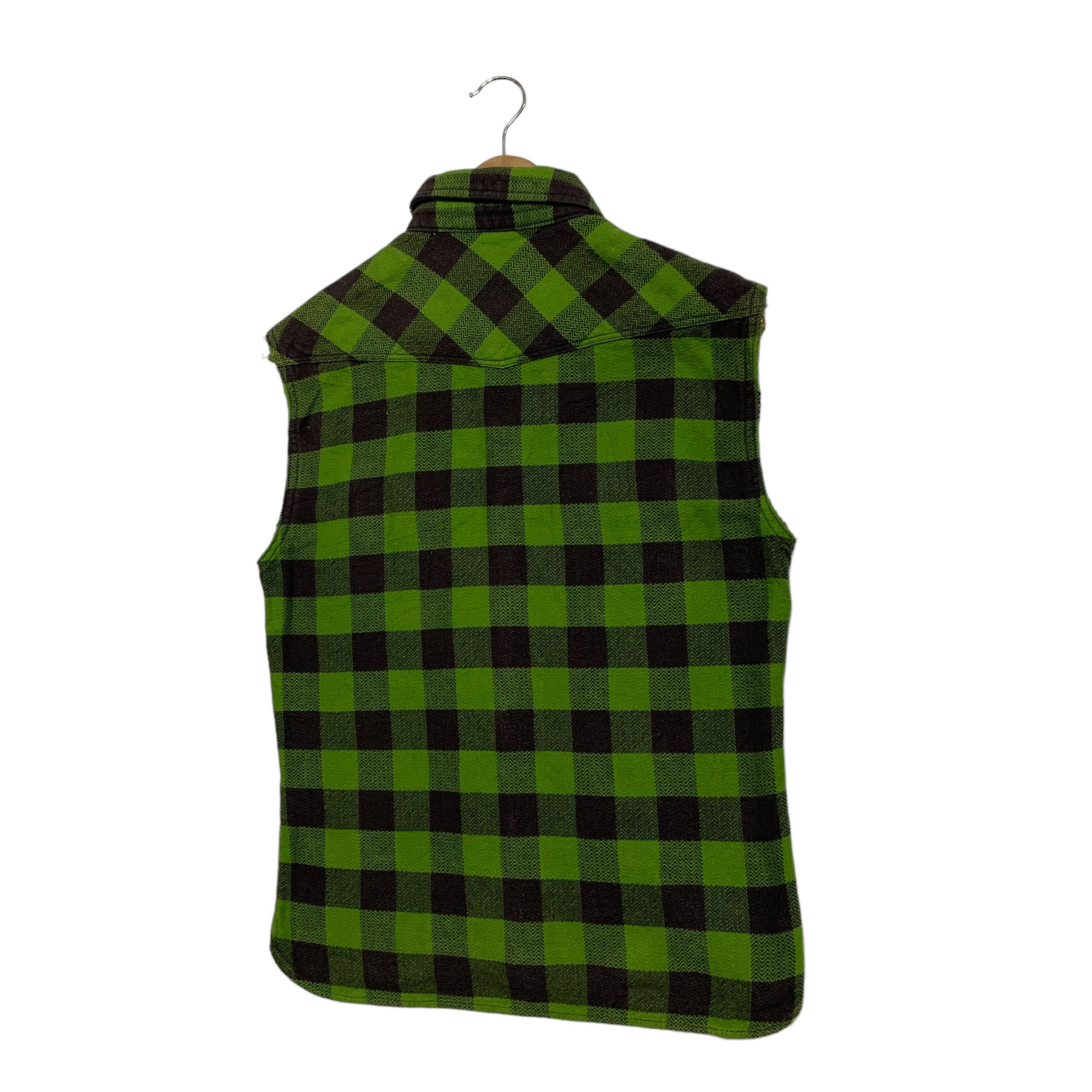 The Flat Head The Flat Head Tartan Flannel Vest Size US S / EU 44-46 / 1 - 5 Thumbnail