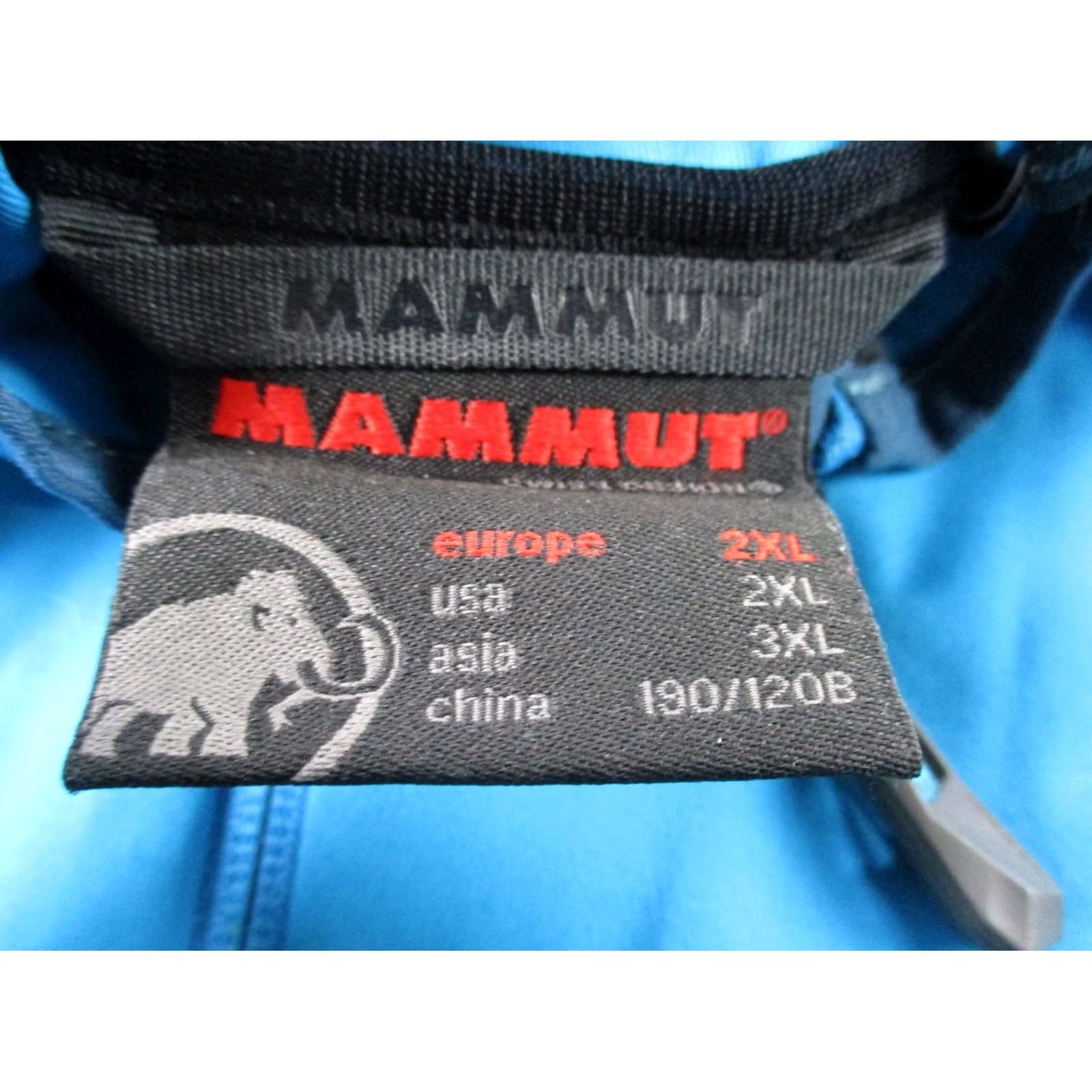 Mammut Mammut Jacket Mens 2XL Blue Outdoors Lightweight Travel Performance Hiking Windbreaker Hooded Zip Pockets Regular Size US XXL / EU 58 / 5 - 7 Thumbnail