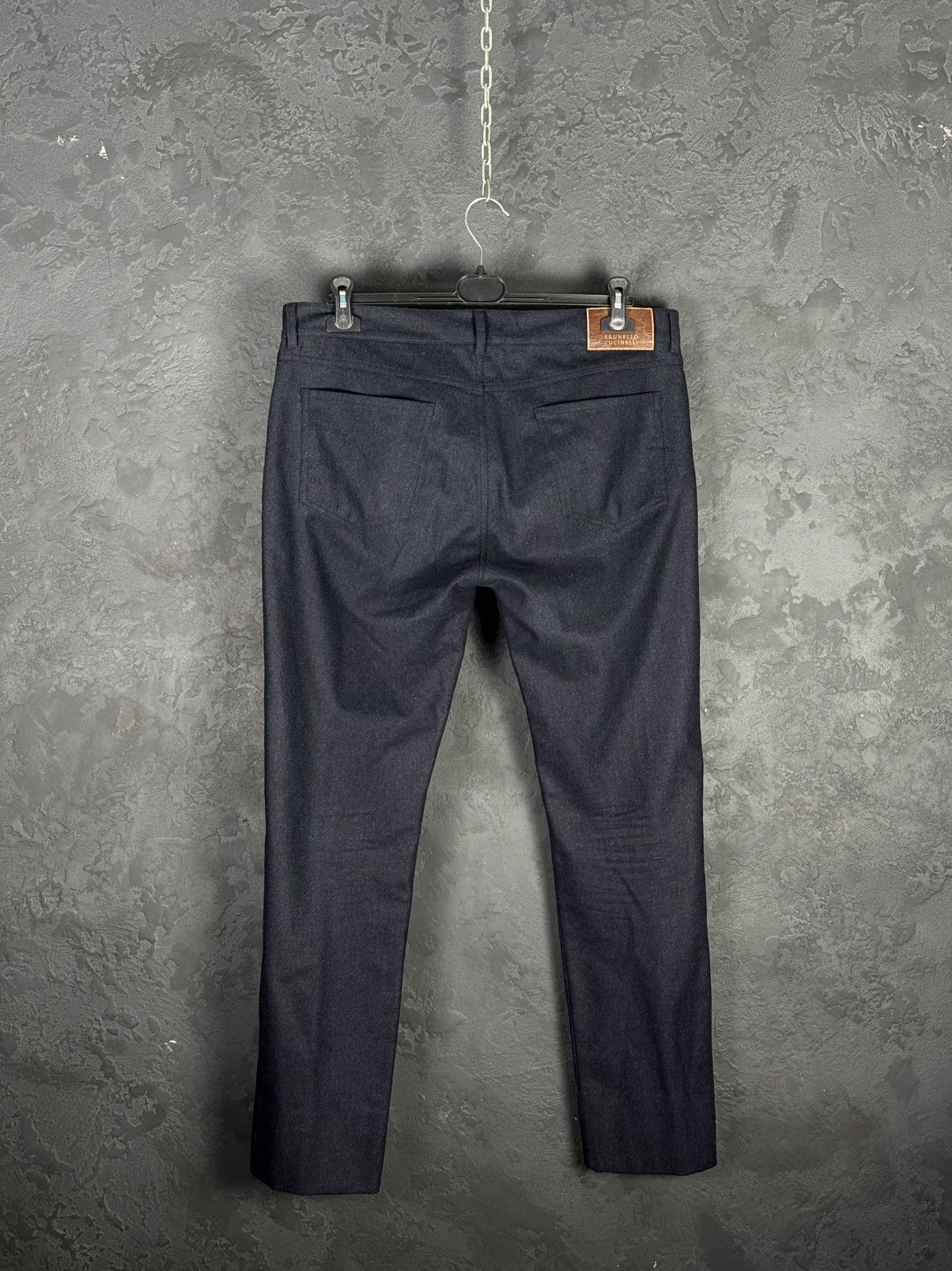 Brunello Cucinelli Brunello Cucinelli Italian-Fit Lana Wool Pants Mens Size 52 Size US 36 / EU 52 - 6 Thumbnail