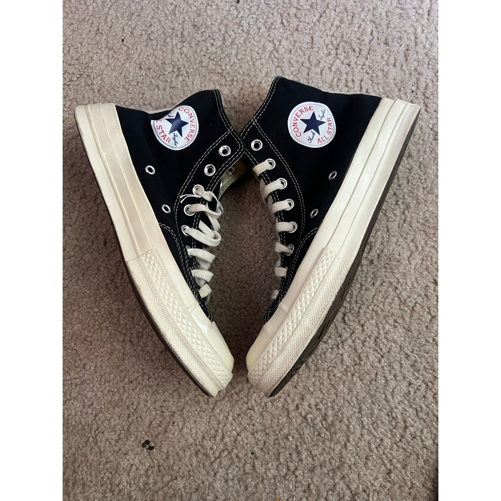 Comme des Garcons Comme Des Garçon Converse Black High Size 8 Size US 8 / EU 41 - 2 Thumbnail