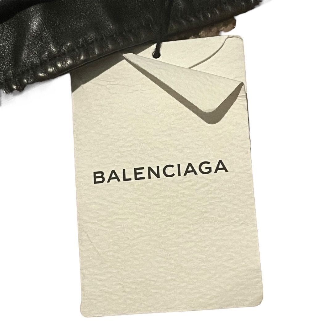 Balenciaga Balenciaga Biker Leather Jacket AW18 Power of Dreams Size US M / EU 48-50 / 2 - 5 Thumbnail