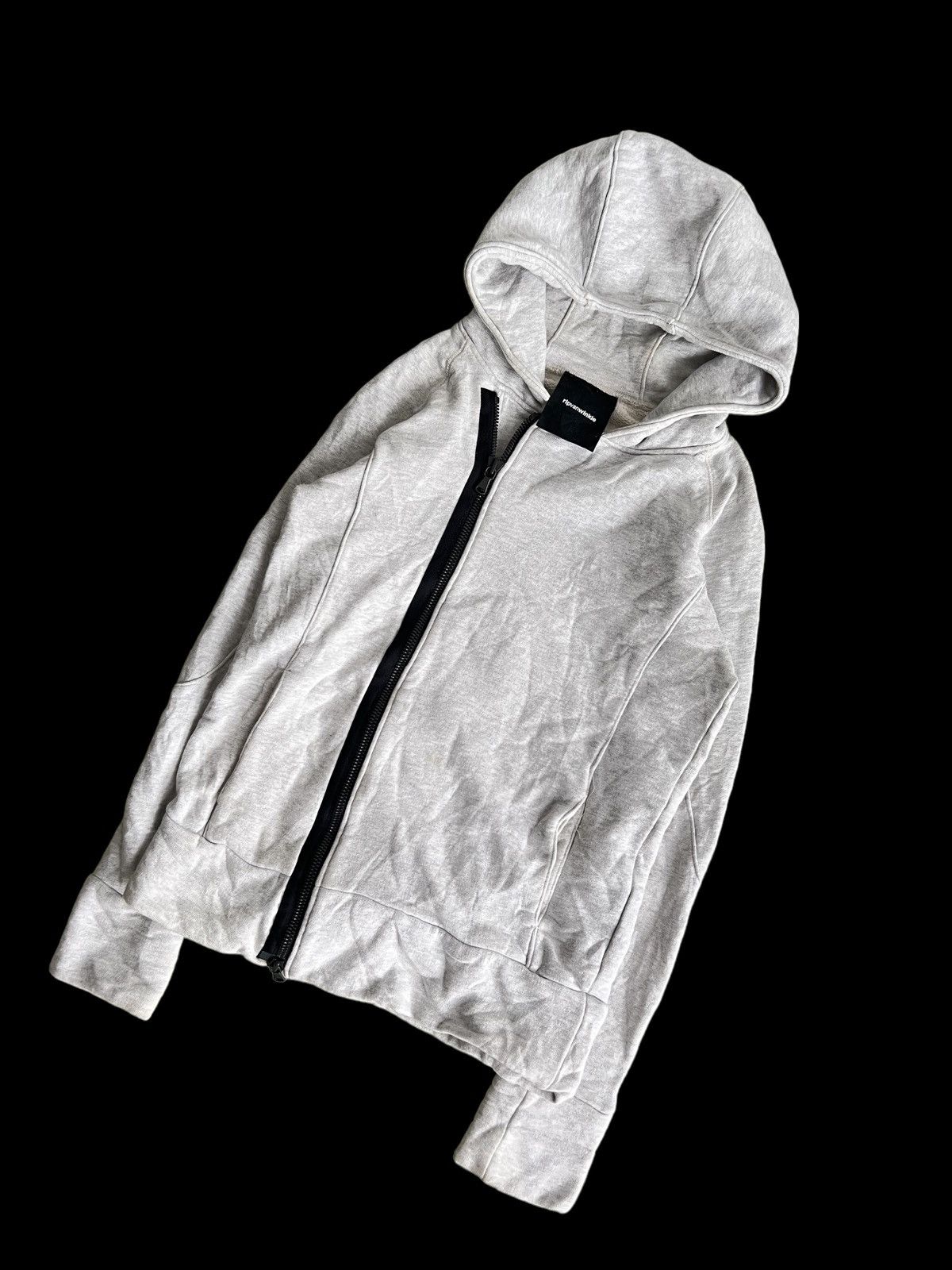 RIPVANWINKLE Iconic Asymmetric Zipper Cropped Bono Hoodie Ninja Sweater Size US M / EU 48-50 / 2 - 2 Thumbnail