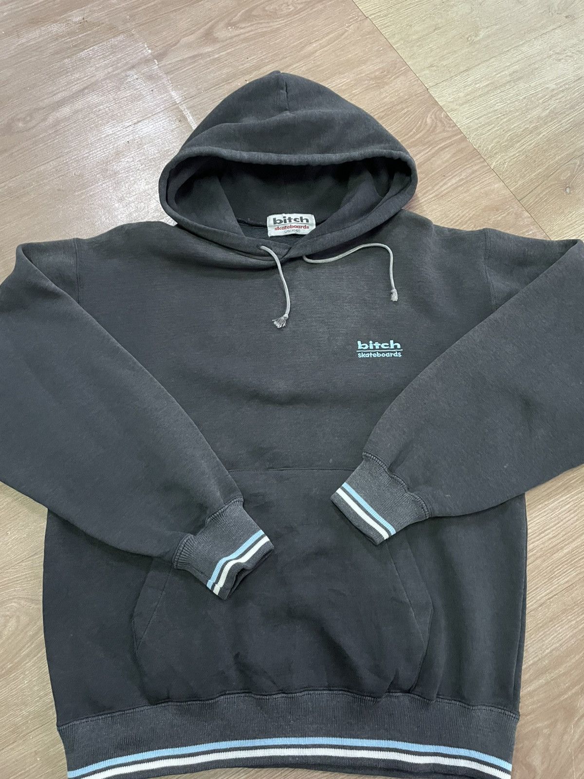 Vintage bitch skateboards hoodie