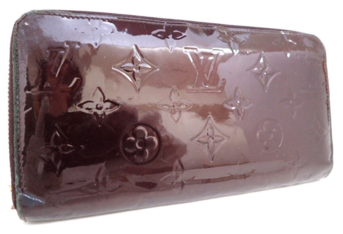 Louis Vuitton Louis Vuitton Zippy Wallet Amarante Vernis Leather M93522 Size ONE SIZE - 1 Thumbnail