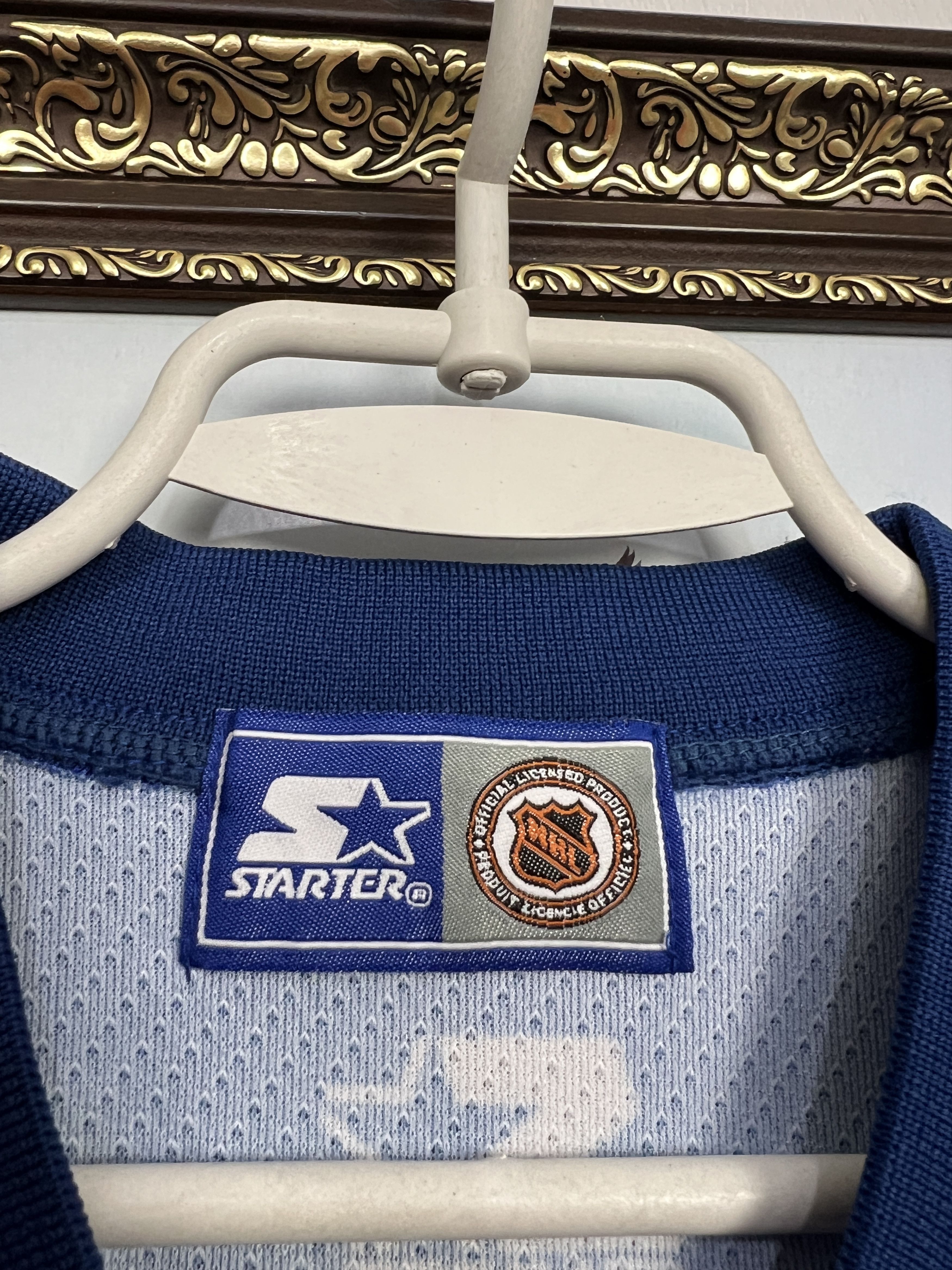 Starter Vintage Dallas Cowboys NFL Hockey Jersey Over Print Shirt Size US XL / EU 56 / 4 - 8 Thumbnail